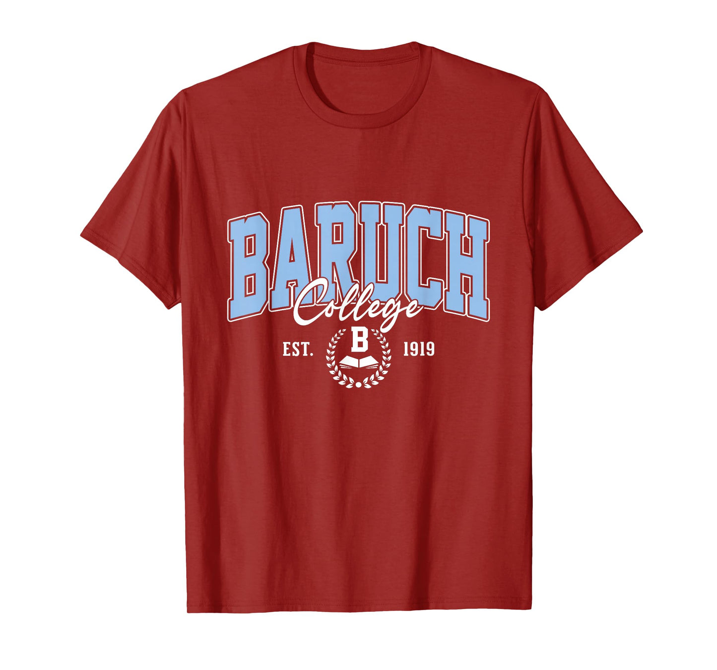 Men Women Baruch Arch Retro Athletic Sports Tee T-Shirt