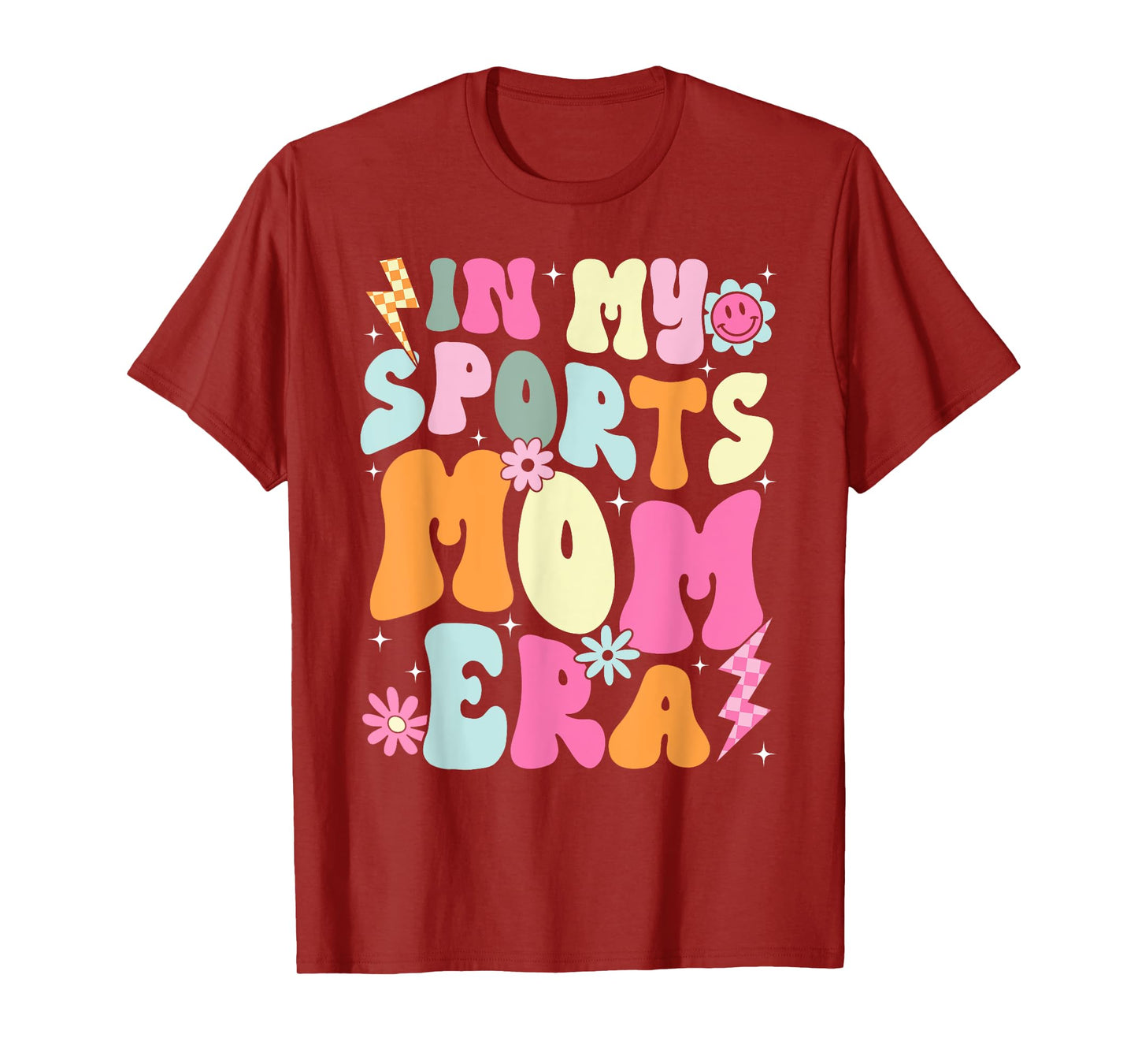 Sports Mom Era Sports Mom Life Kat In My Sports Mom Era Sports Mom Life Sports Lover Trendy T-Shirt