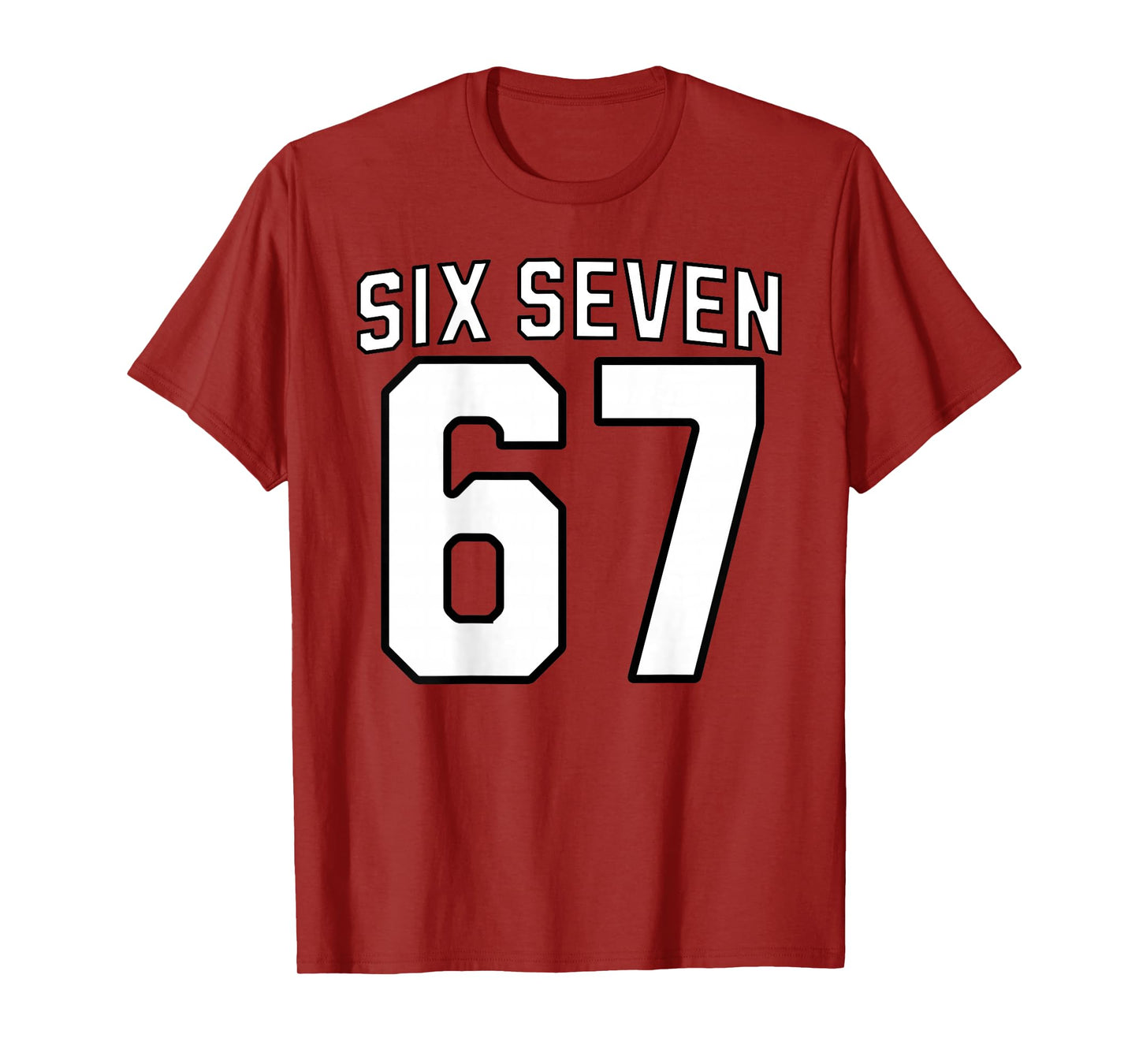 Six Seven Meme 67 Sports Jersey for Boys Girls Kids Teens T-Shirt