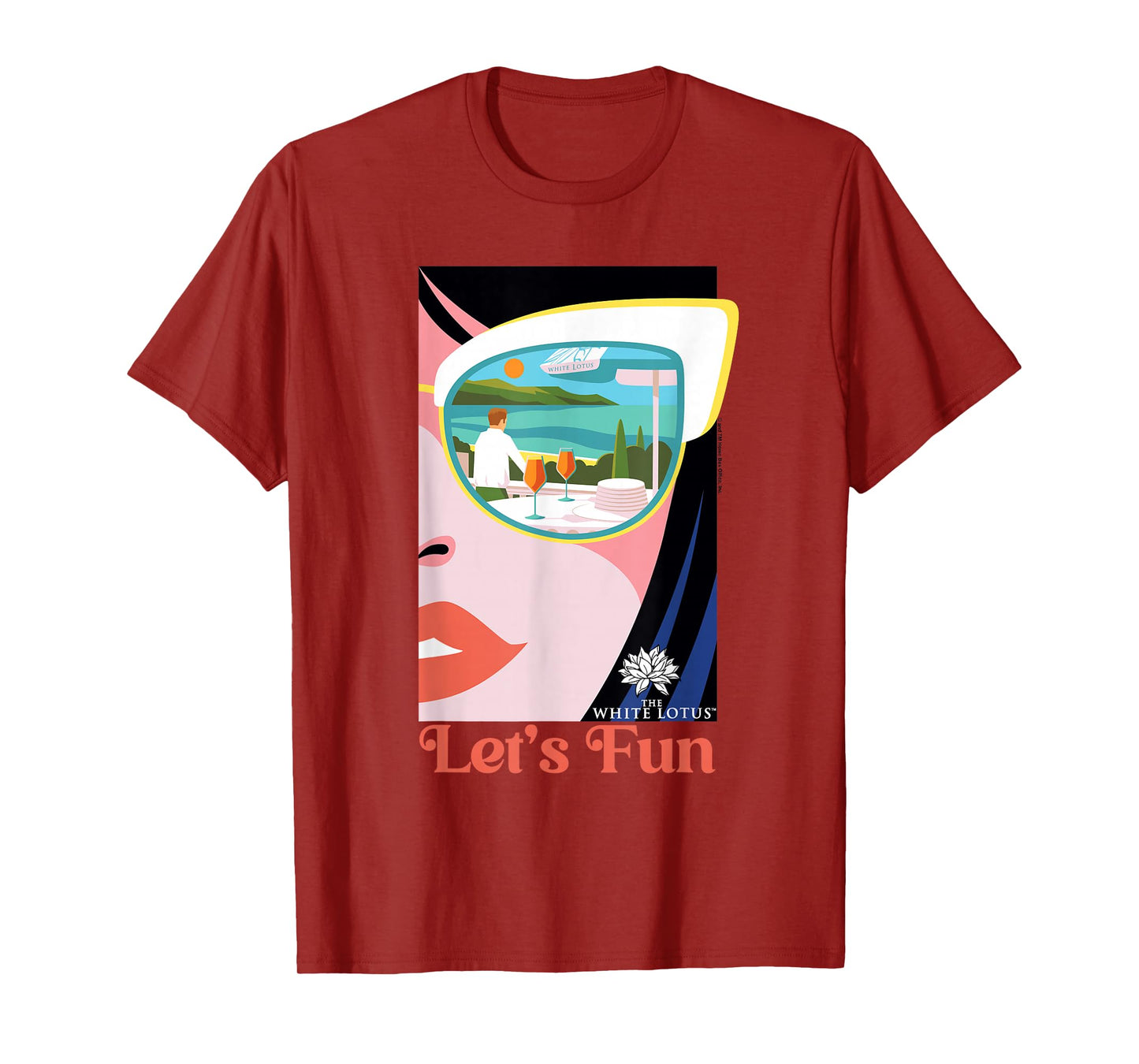 The White Lotus HBO Original Series Let's Fun T-Shirt