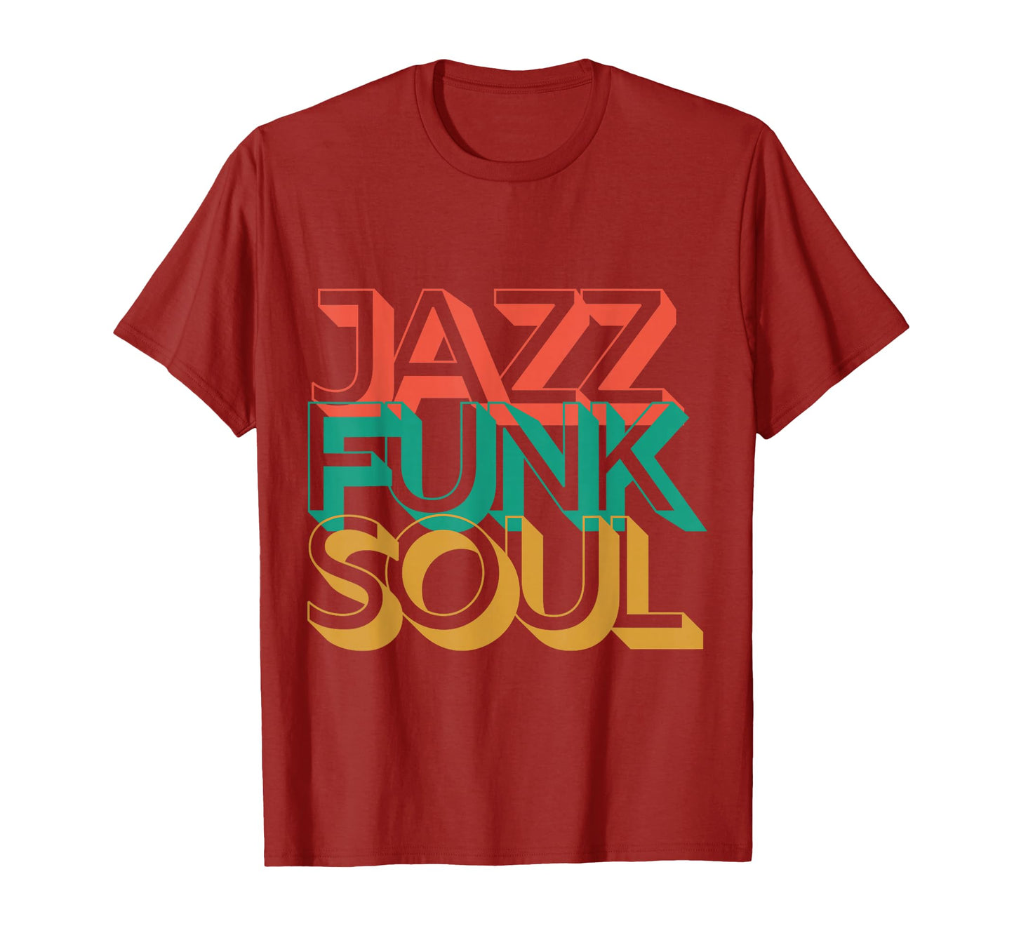 Jazz Funk & Soul - Afro Retro Vintage Music T-Shirt