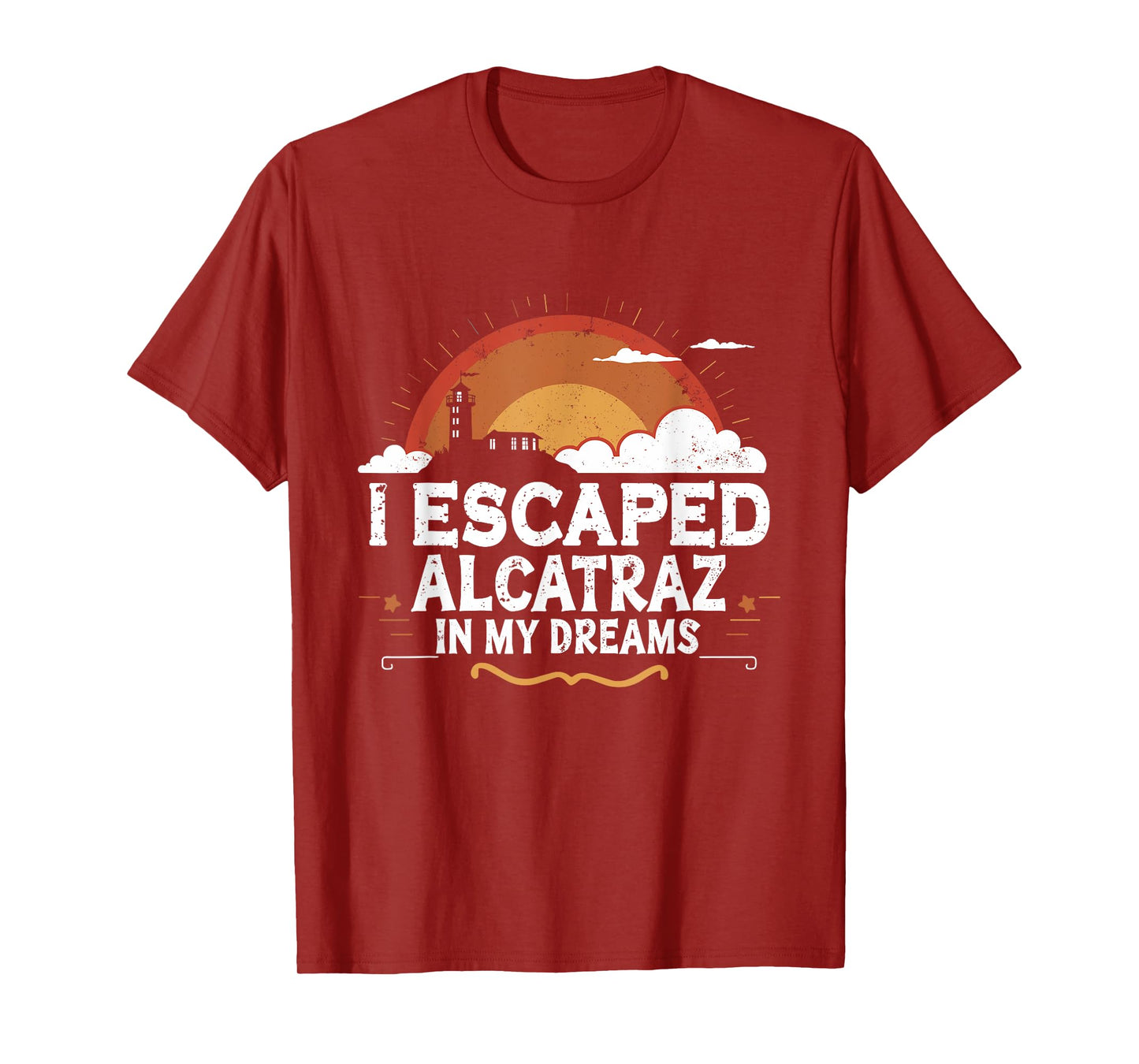 Alcatraz Island Prison History Famous Prison American T-Shirt