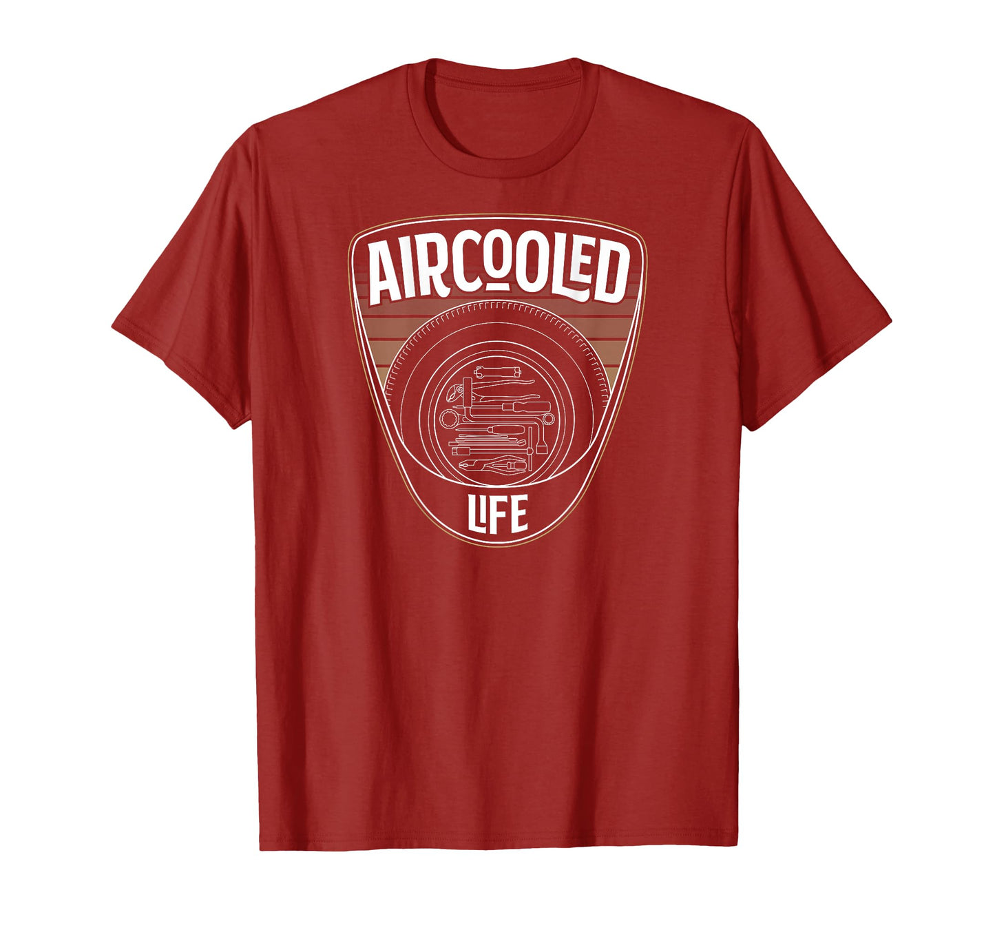 Aircooled Life: Car Parts & Tools Emblem T-Shirt
