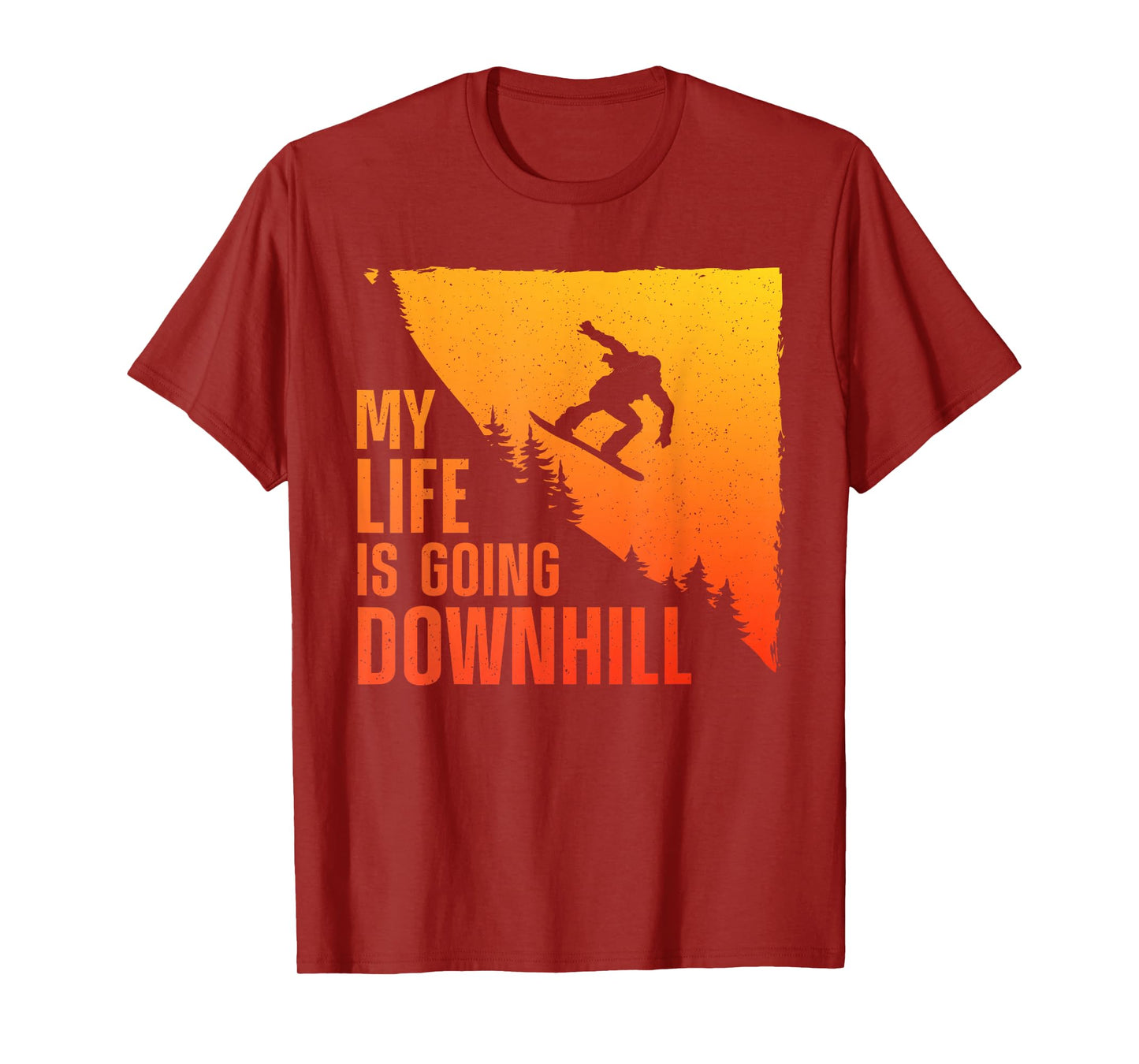 Cool Snowboarding Art for Men Women Snowboard Snowboarder T-Shirt
