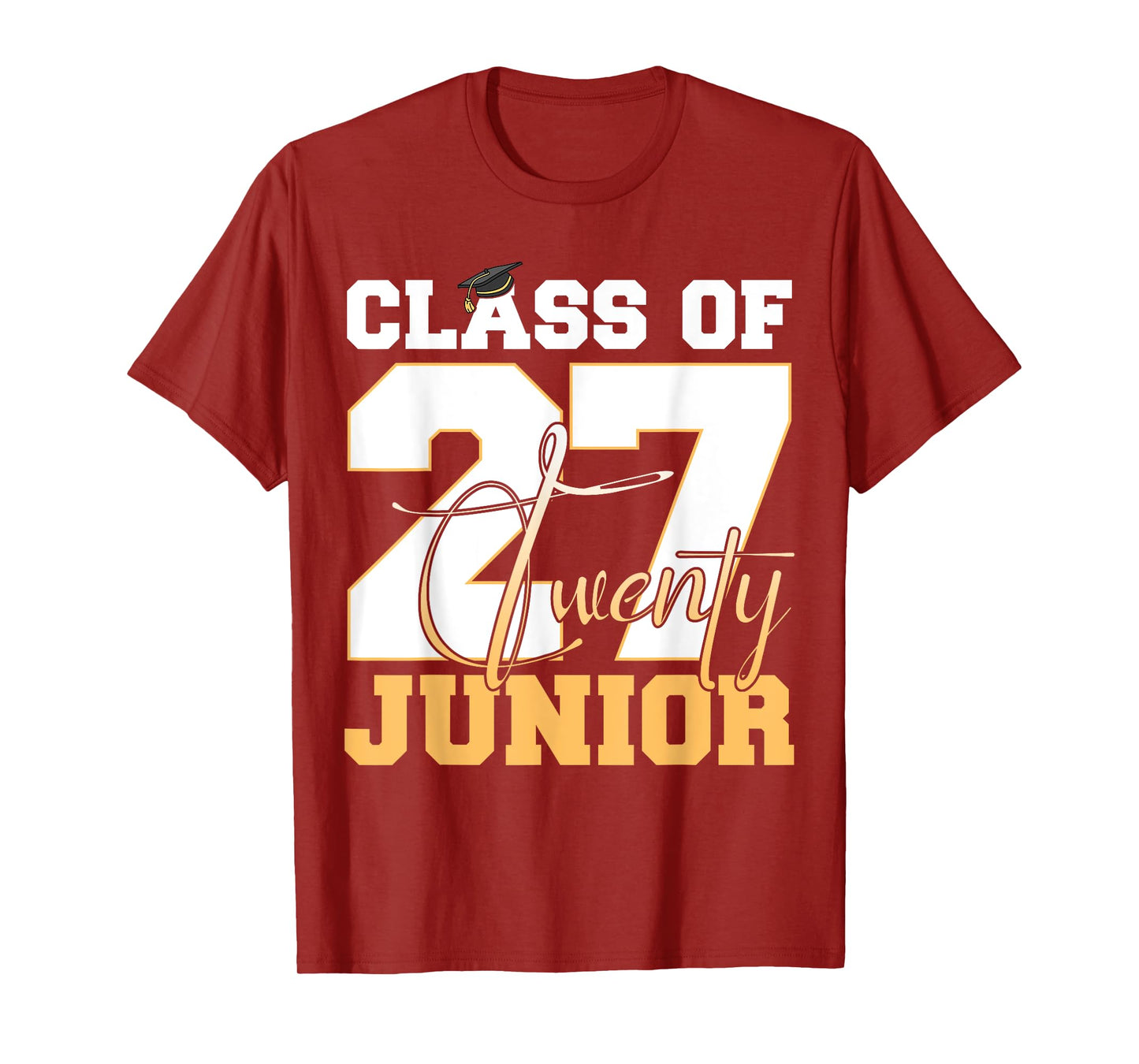 Class of 27 Junior Student Graduation School Pride T-Shirt