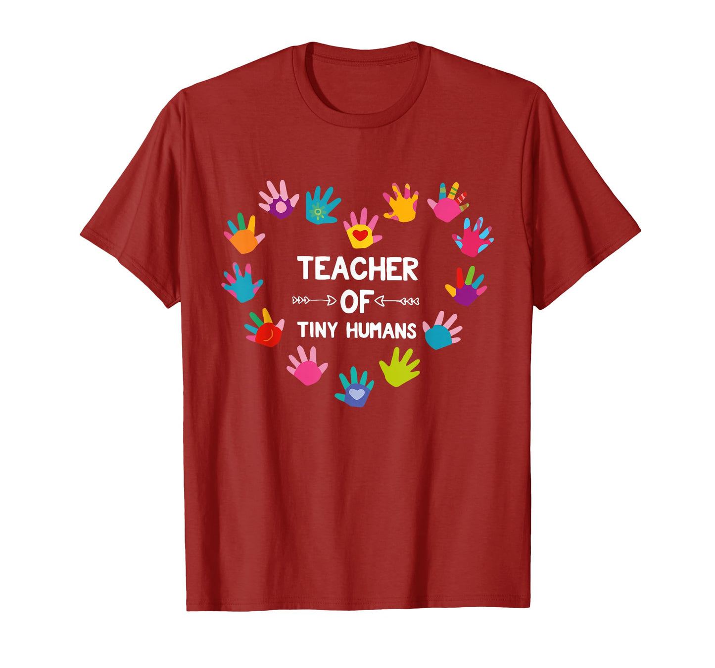 Teacher of Tiny Humans Kindergarten Preschool Teacher School T-Shirt