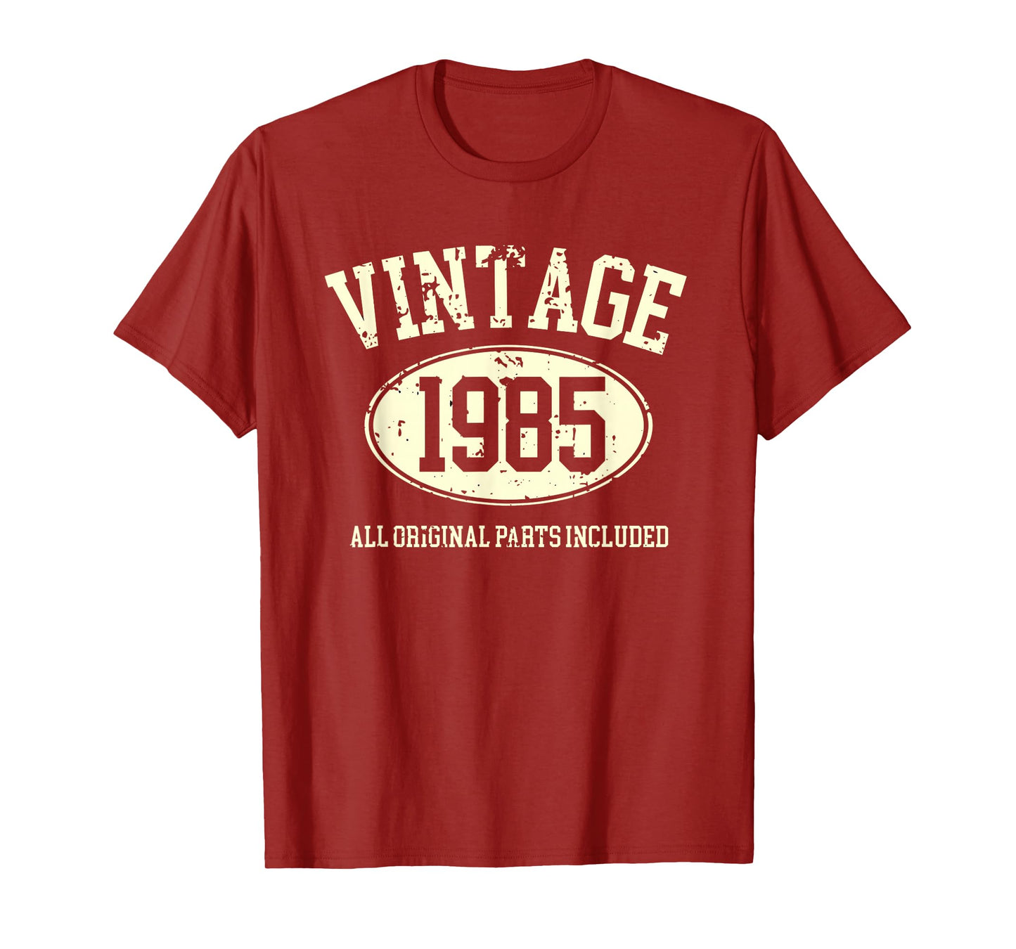 Vintage 1985 Cool Original Retro 40th Birthday Humor Dad Men T-Shirt