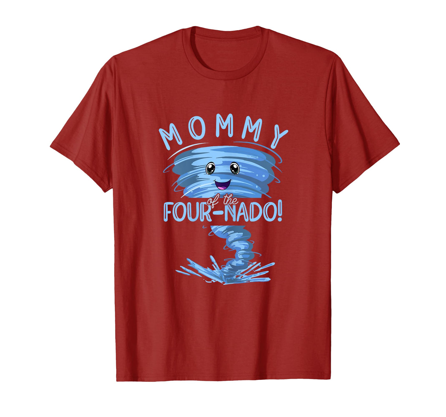 Mommy of the Two-Nado | Party 4nd Birthday | Tornado T-Shirt