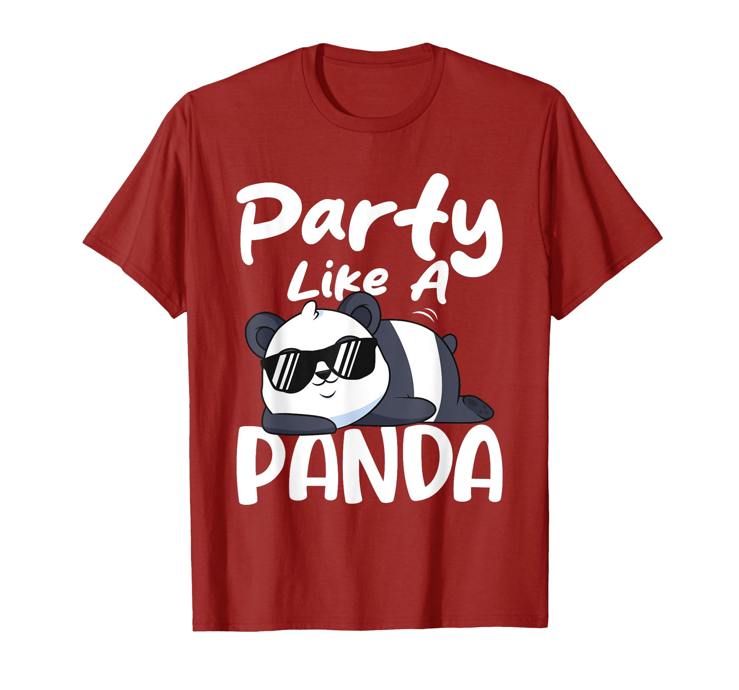 Party like a Panda ready to celebrate perfect mix of cute an T-Shirt