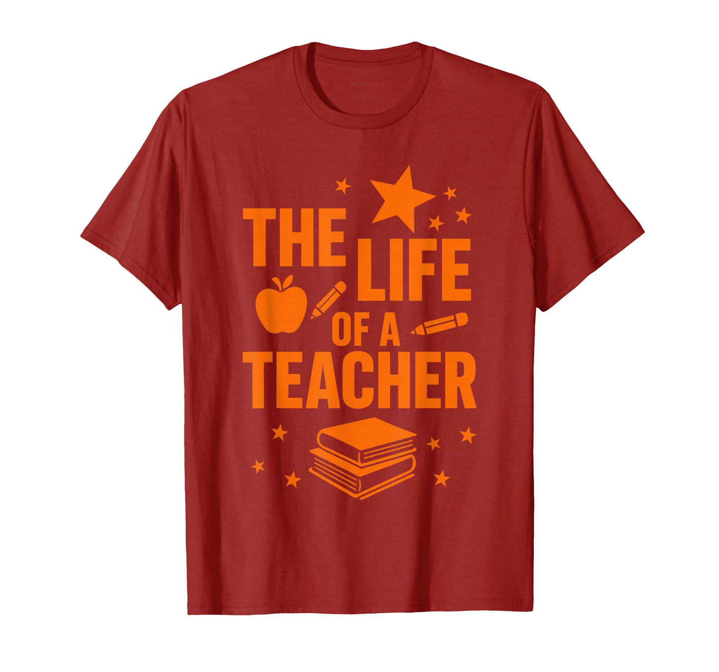 The Life of a Teacher Shirts, Funny Back to School Teacher T-Shirt