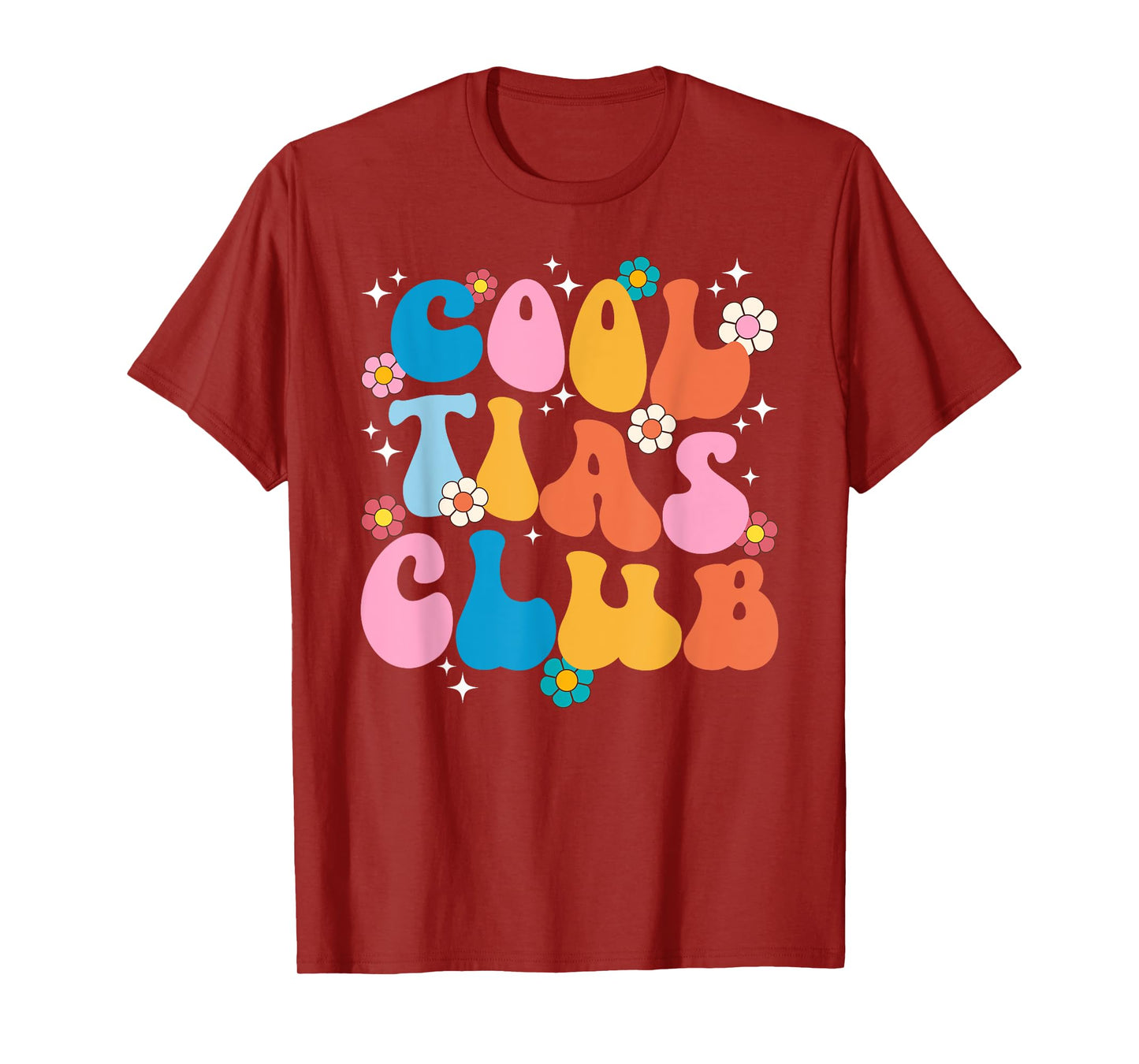 Cool Tias Club Tia Aunt Groovy Tia Auntie T-Shirt