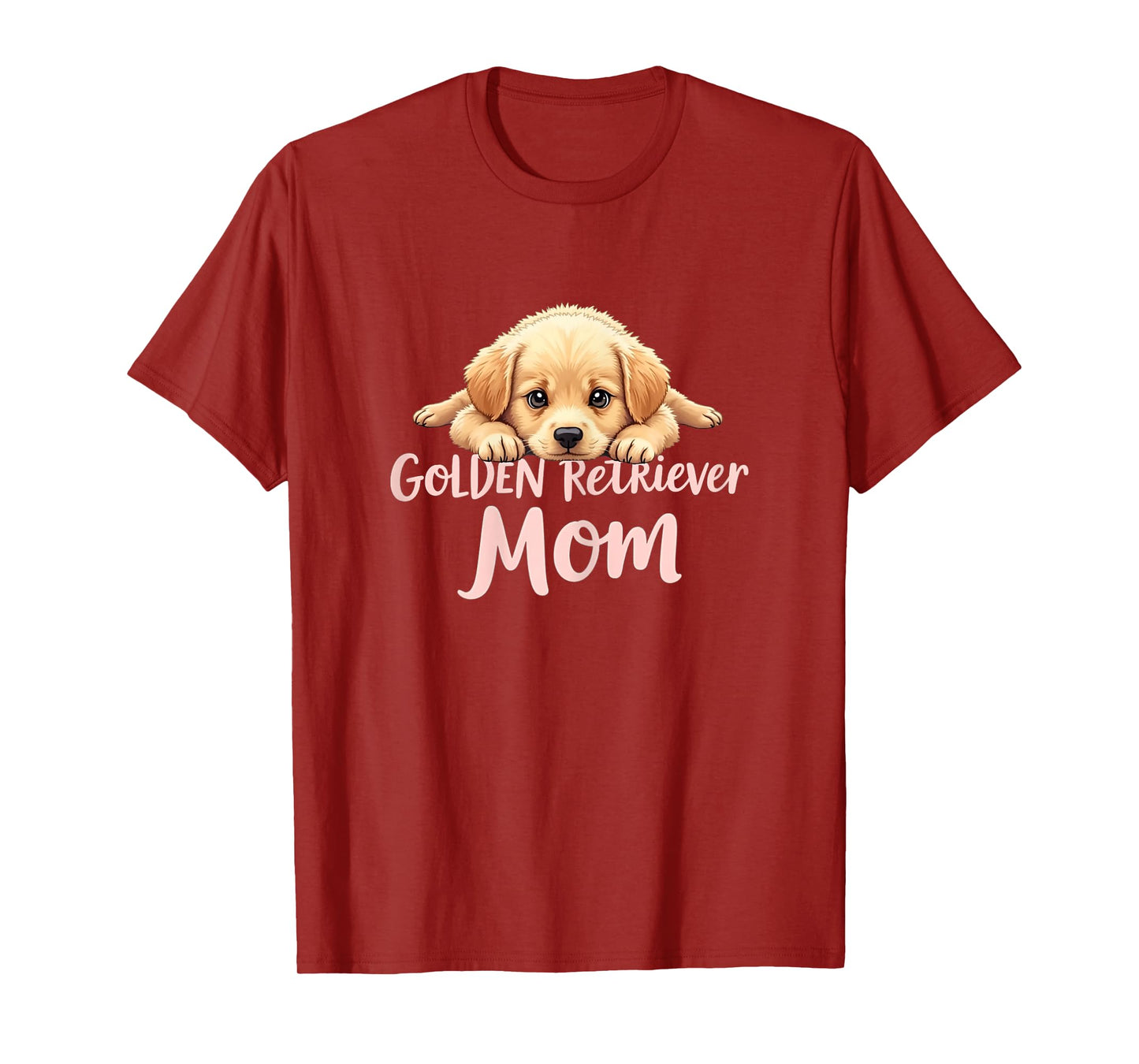 Golden Retriever Mom Dog Golden Retriever Mama Cute Puppy T-Shirt