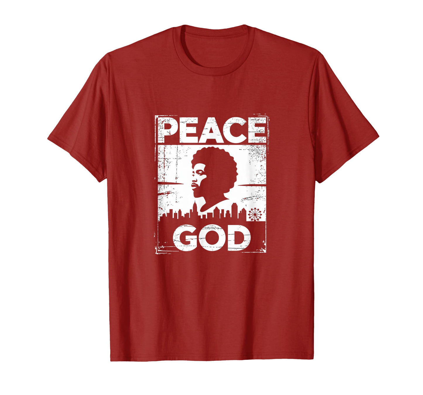 Peace God - 5 Percent Allah 7 Gods Earths Moorish T-Shirt