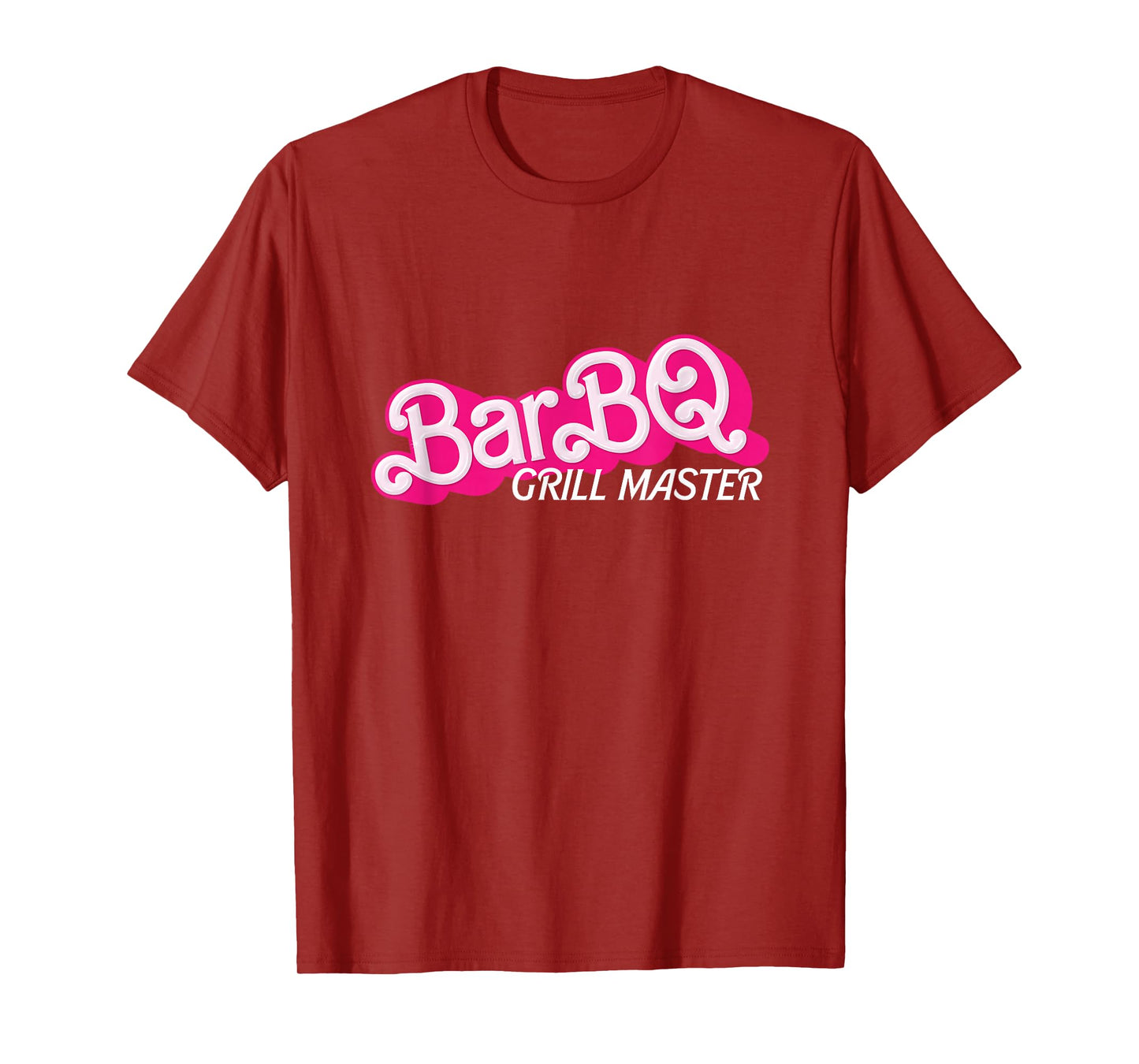 Barbecue Grill Pink Retro Funny BarBQ Classic Girl Gear T-Shirt