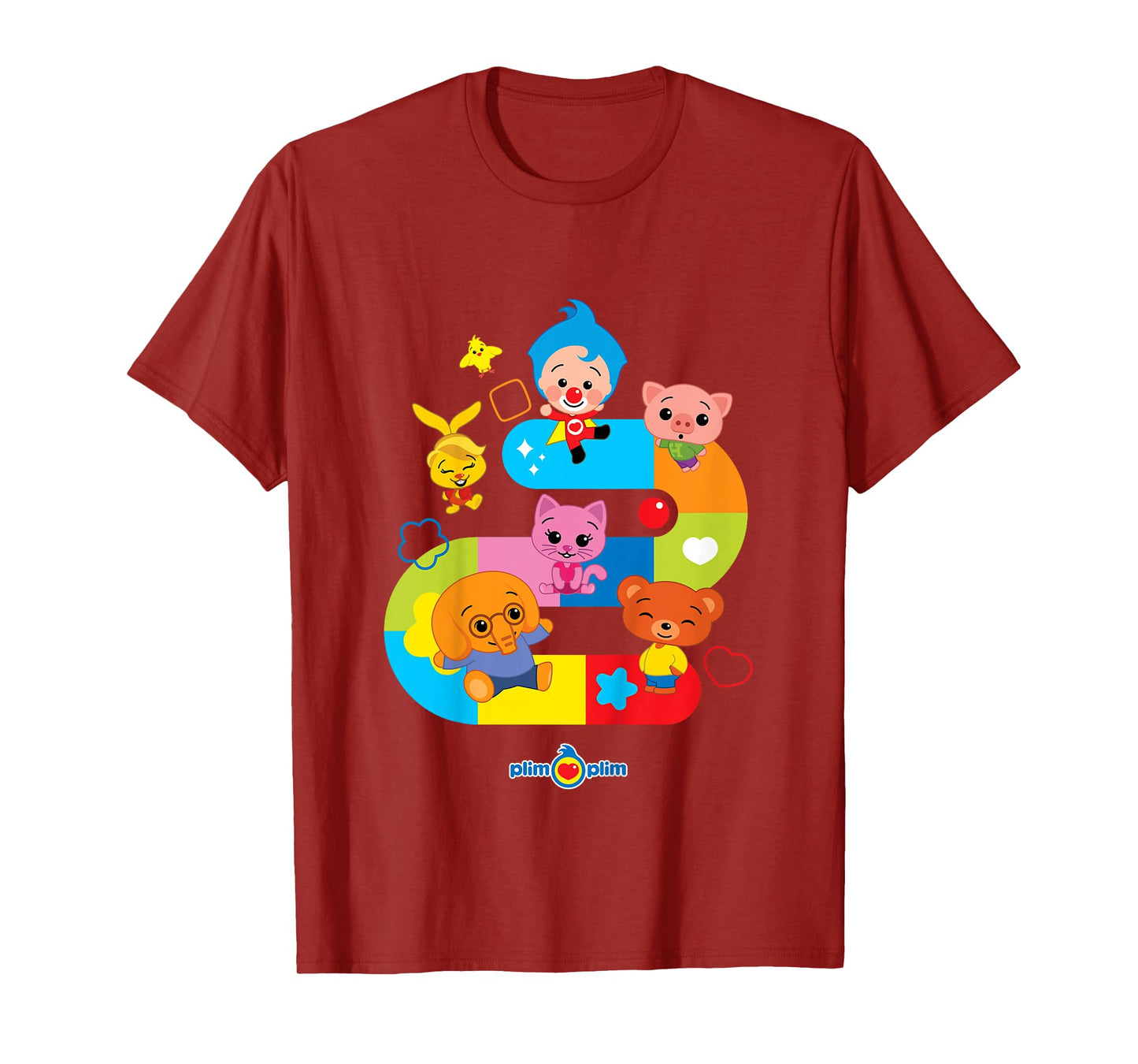 Kids Plim Plim The Kindness Hero - Colourful designs for children T-Shirt