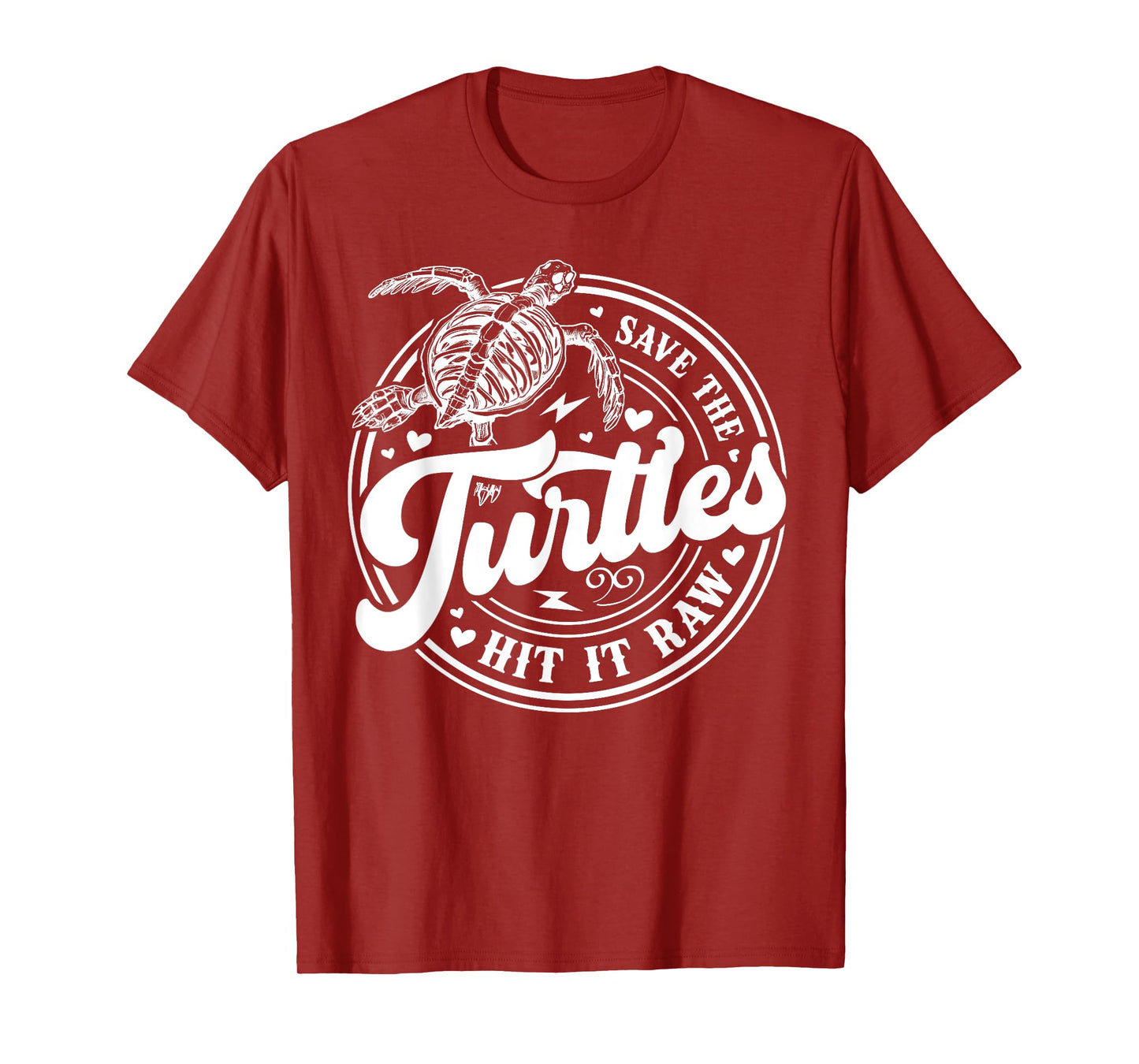 Save The Turtles Hit It Raw T-Shirt