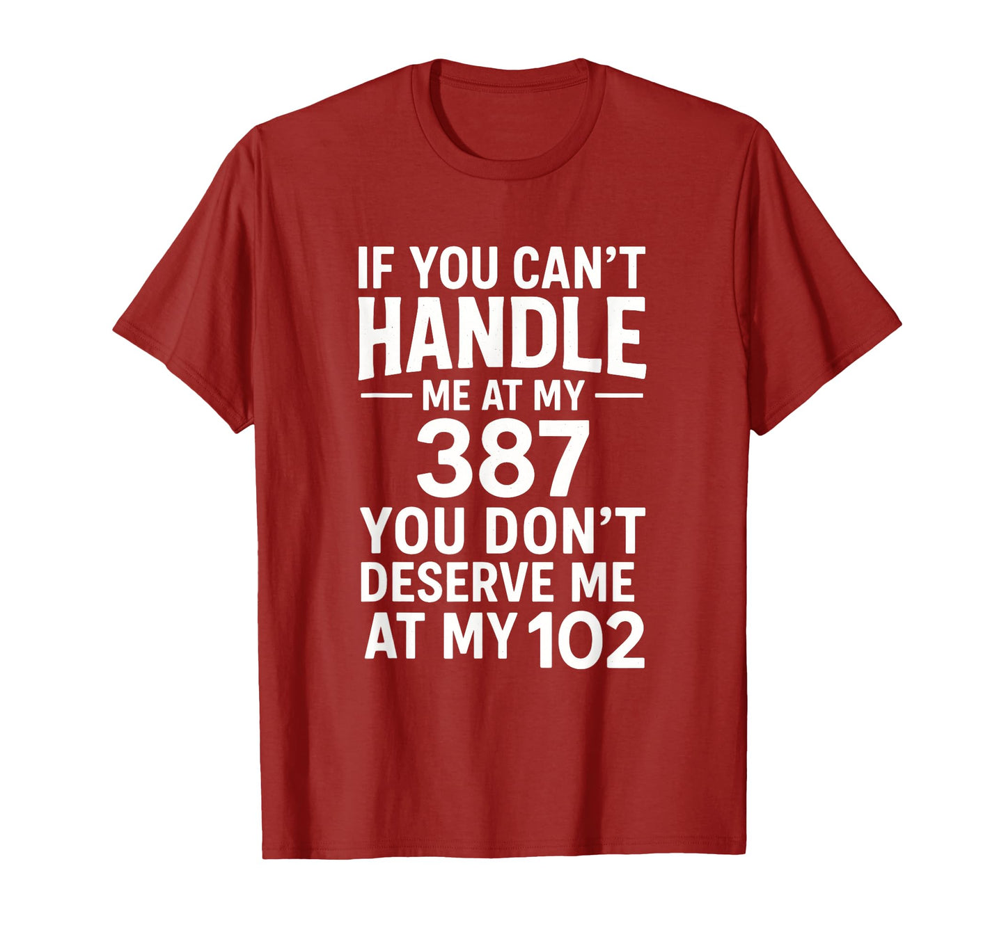 If You Can't Handle Me - Diabetes Awareness Funny T-Shirt