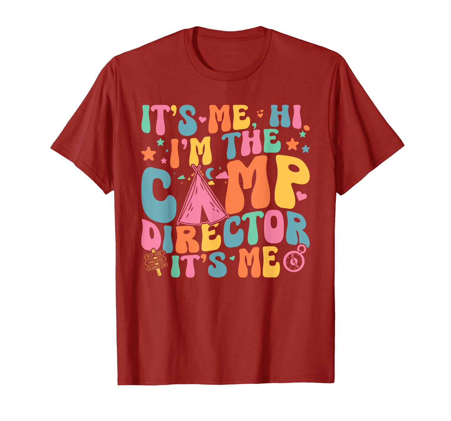Funny Summer Camp Director T-Shirt