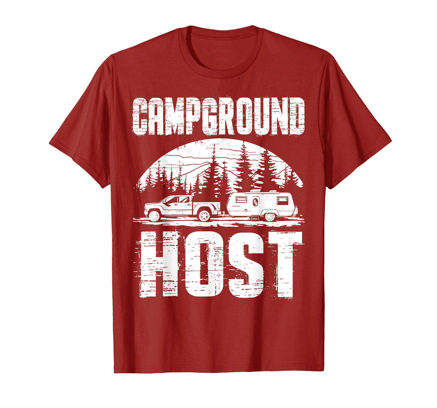 Campground Host Shirt Camp Host - Camping RV Vacation Gift T-Shirt