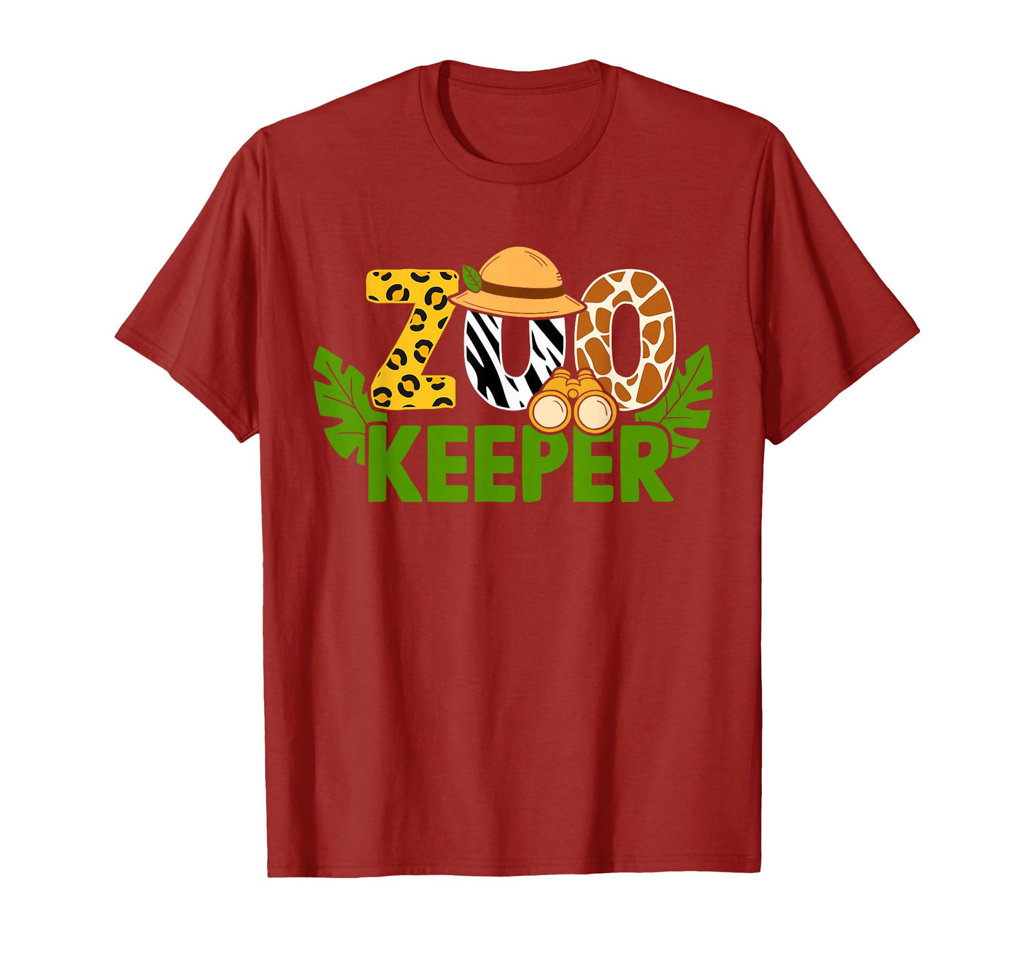 Zookeeper Animals Zoo Wildlife Jungle Safari Savanna African T-Shirt