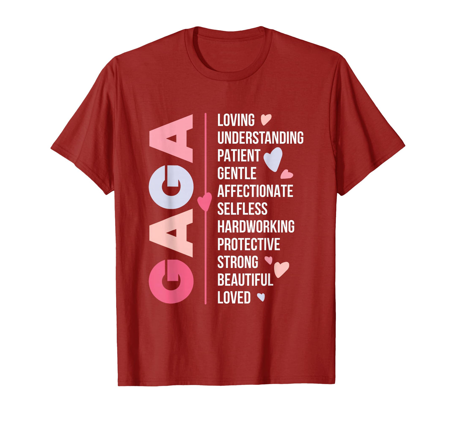 Gaga Grandma Gaga Grandmother Appreciation T-Shirt