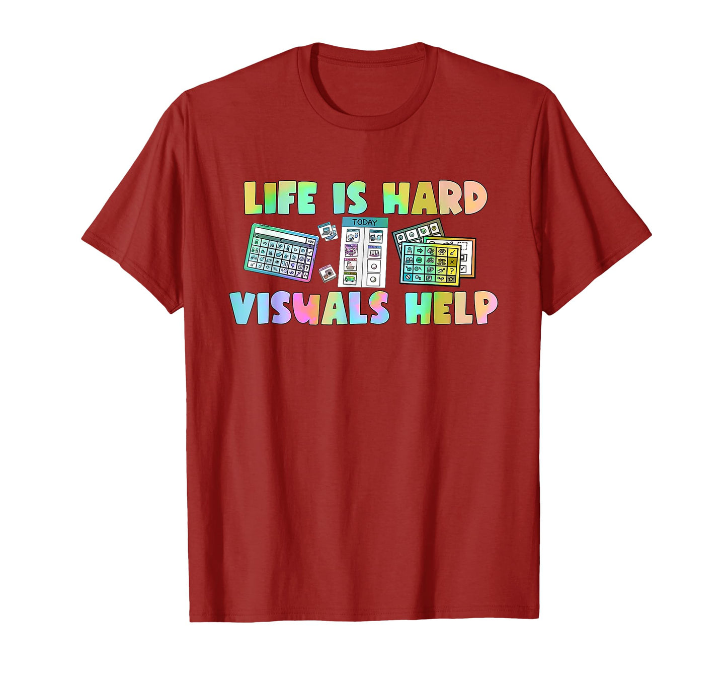 Life Is Hard Teacher Tie Dye T-Shirt