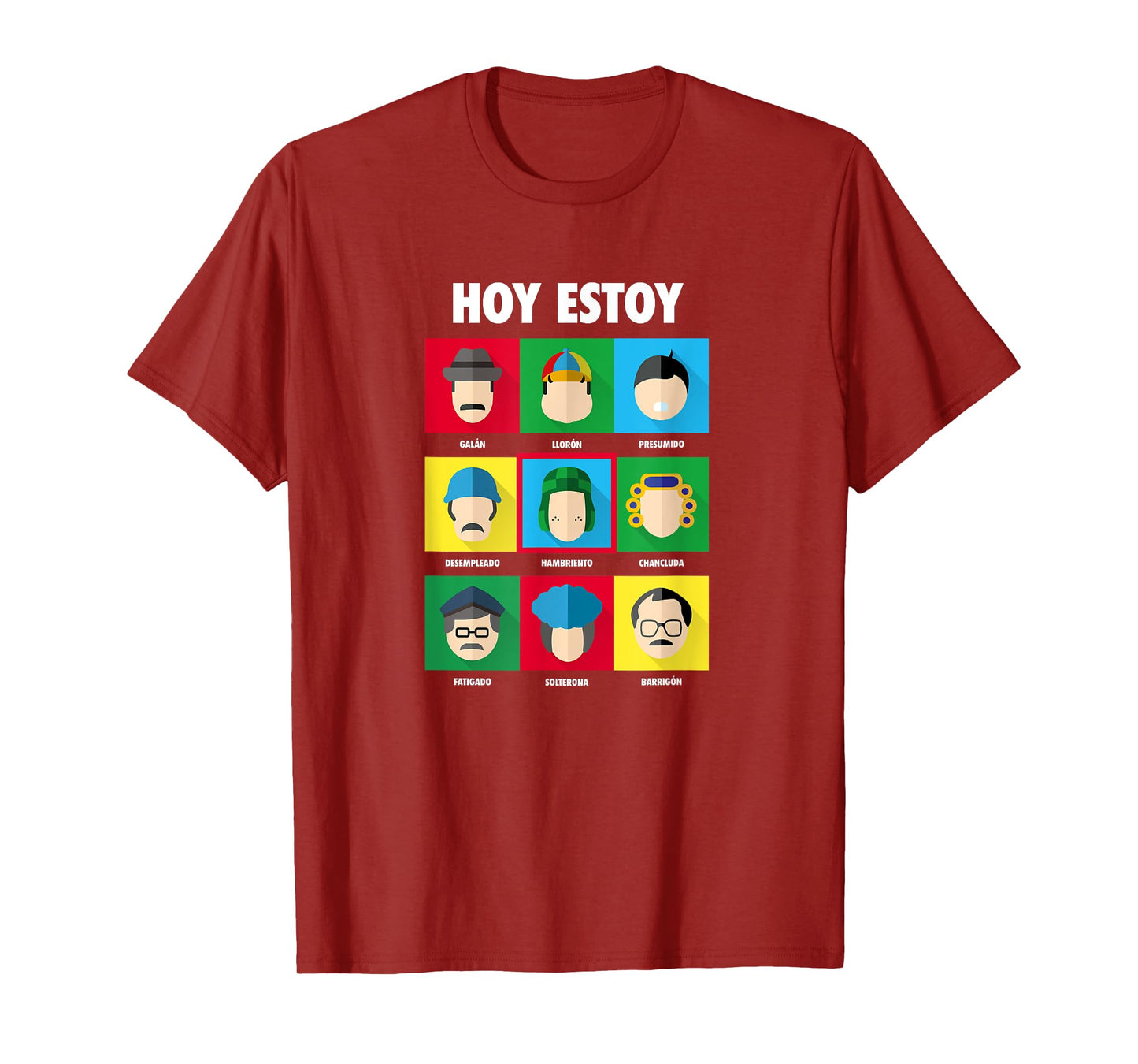 El Chavo - Colorful Desings for Kids, Teen, Women & Men T-Shirt