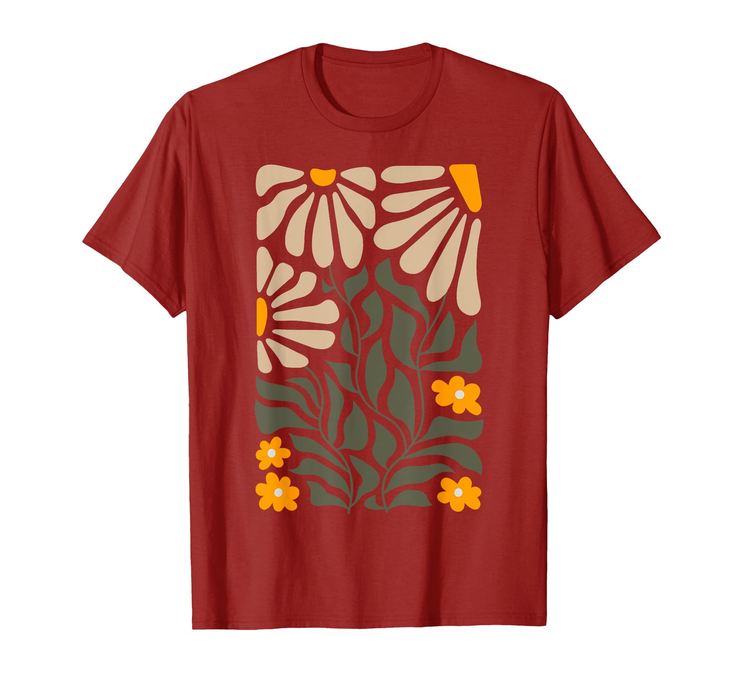 Vintage Matisse Style Wild Flowers T-Shirt