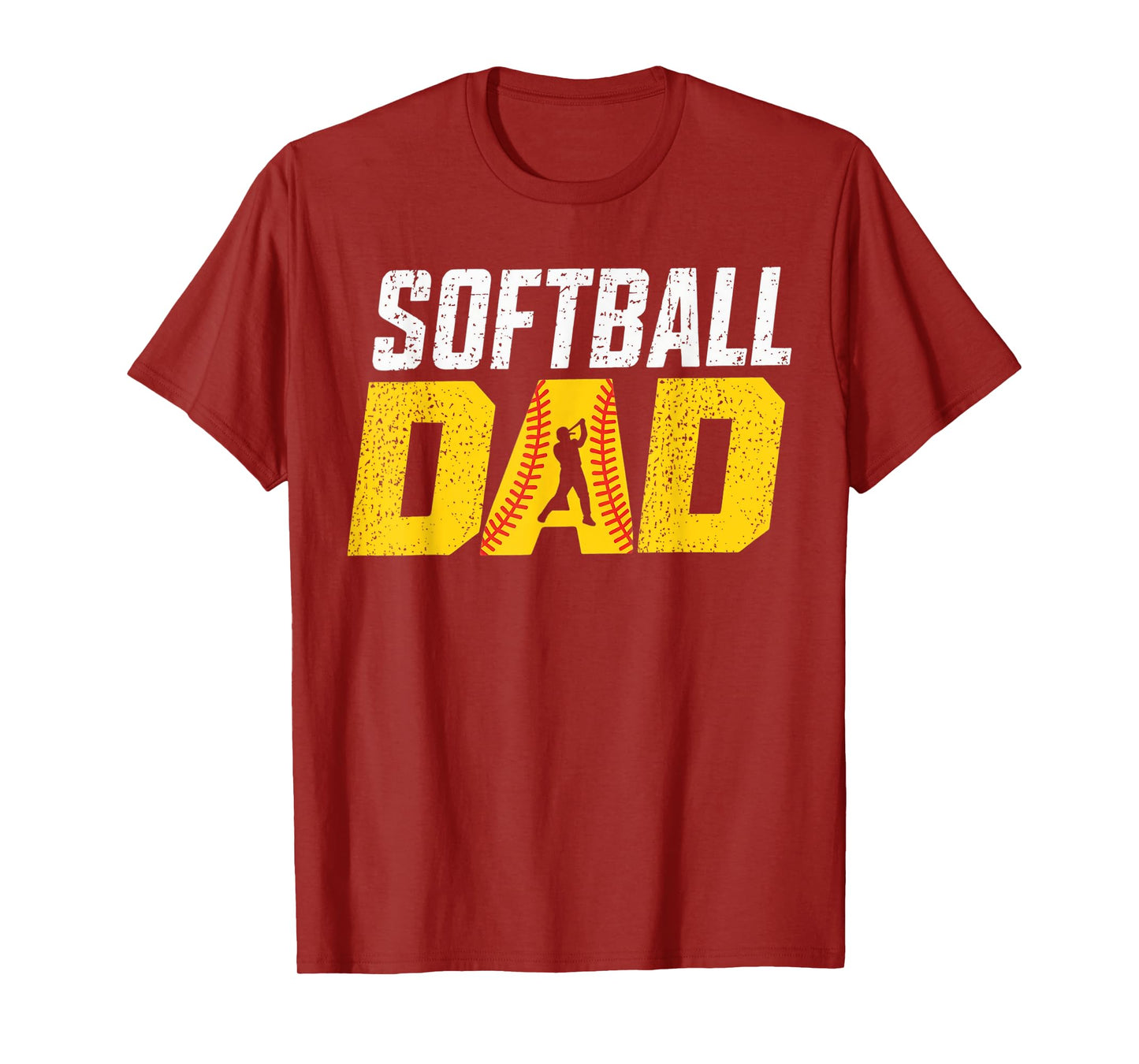 Dad Life Softball Baseball Grandpa Father's Day Funny T-Shirt