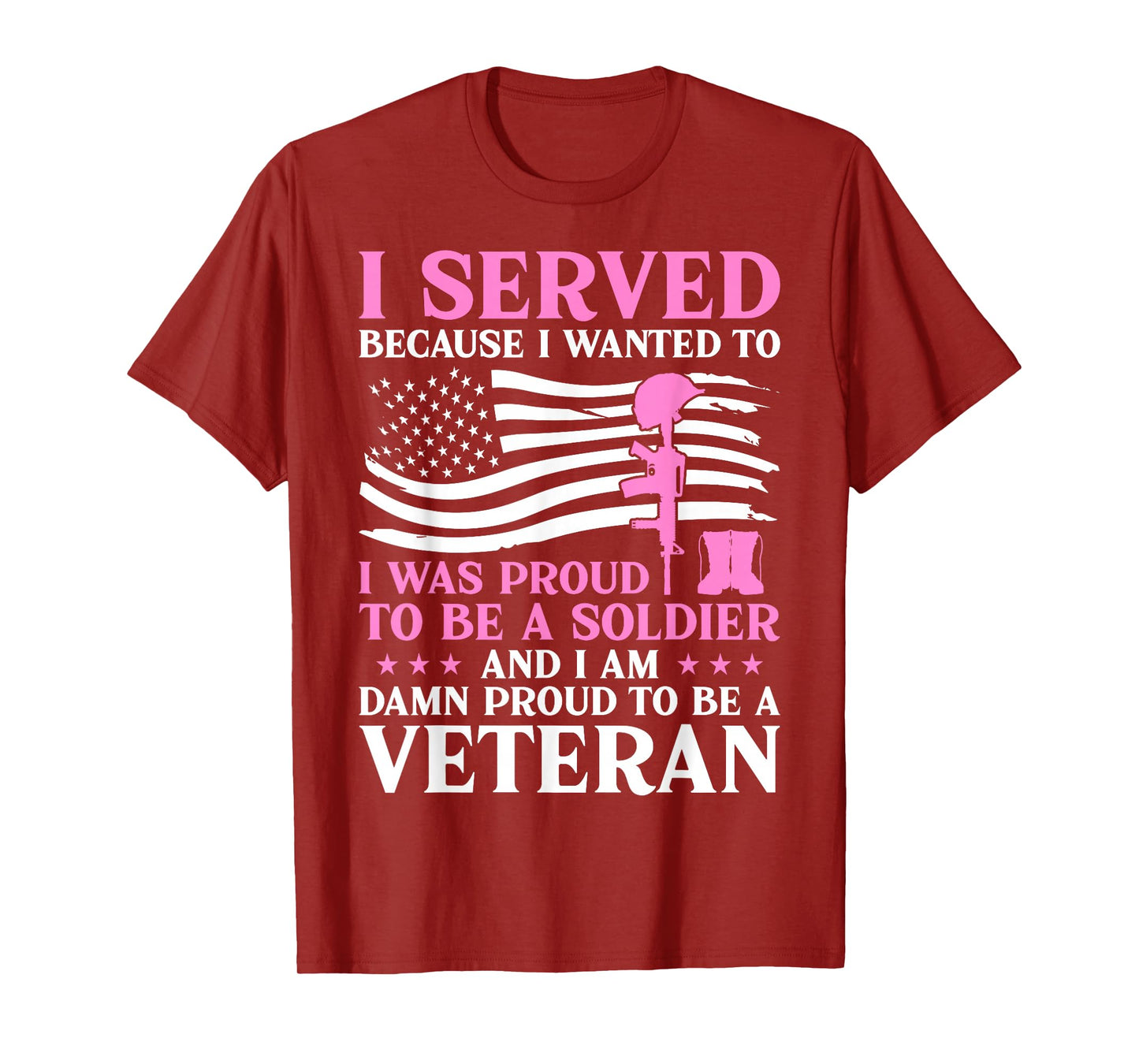 Female Veterans Damn Proud to Be a Veteran Mom Grandma T-Shirt