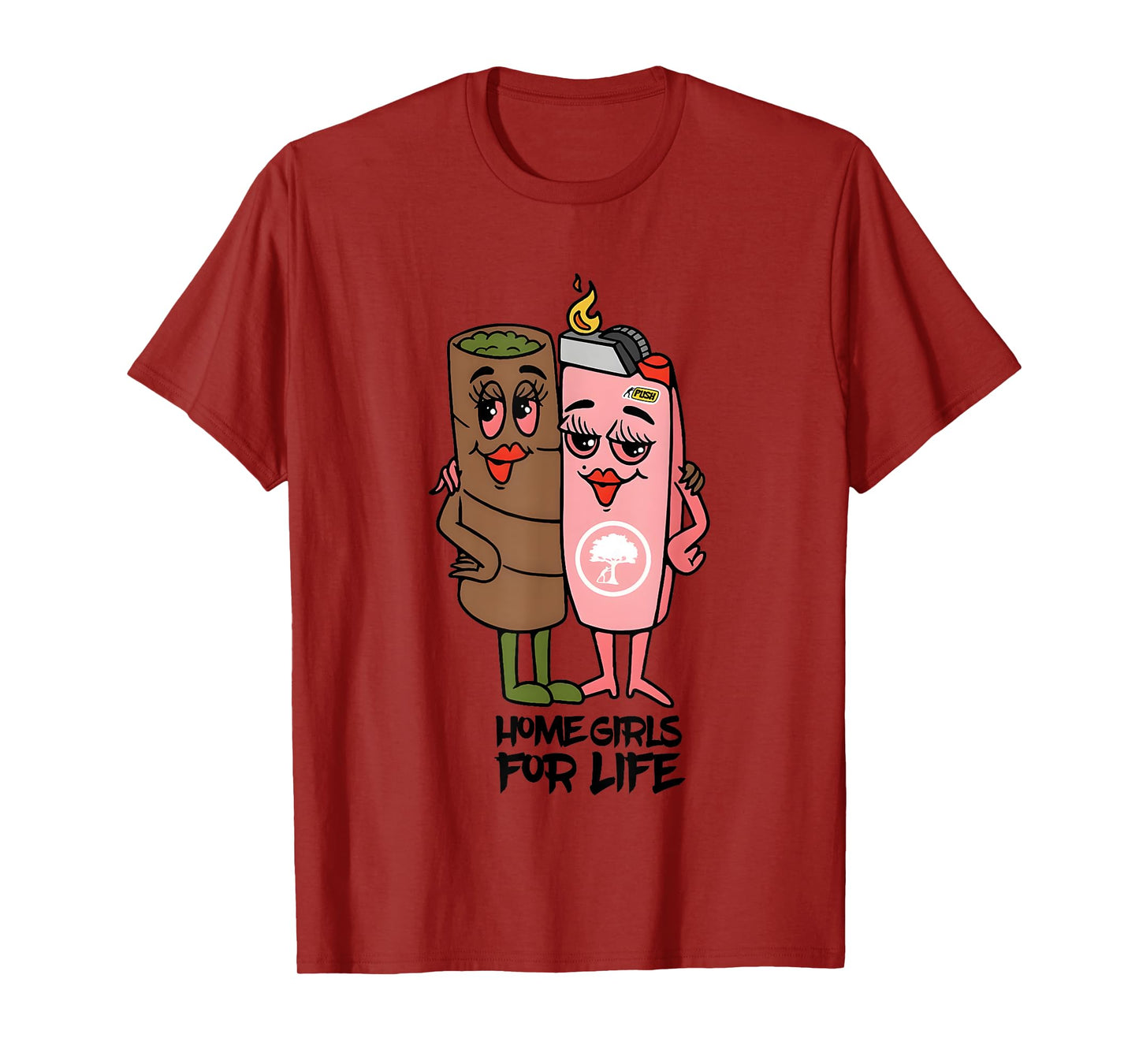 Homies Girls For Life Cute Best Friends T-Shirt