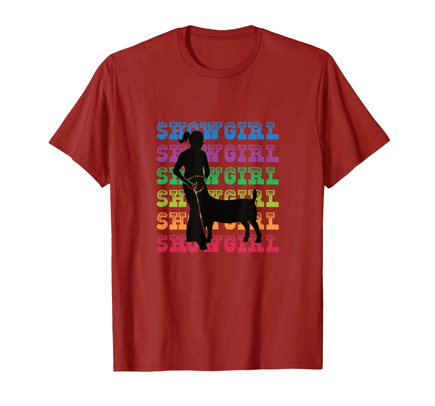 Show Girl - Fun Livestock Goat Showing T-Shirt