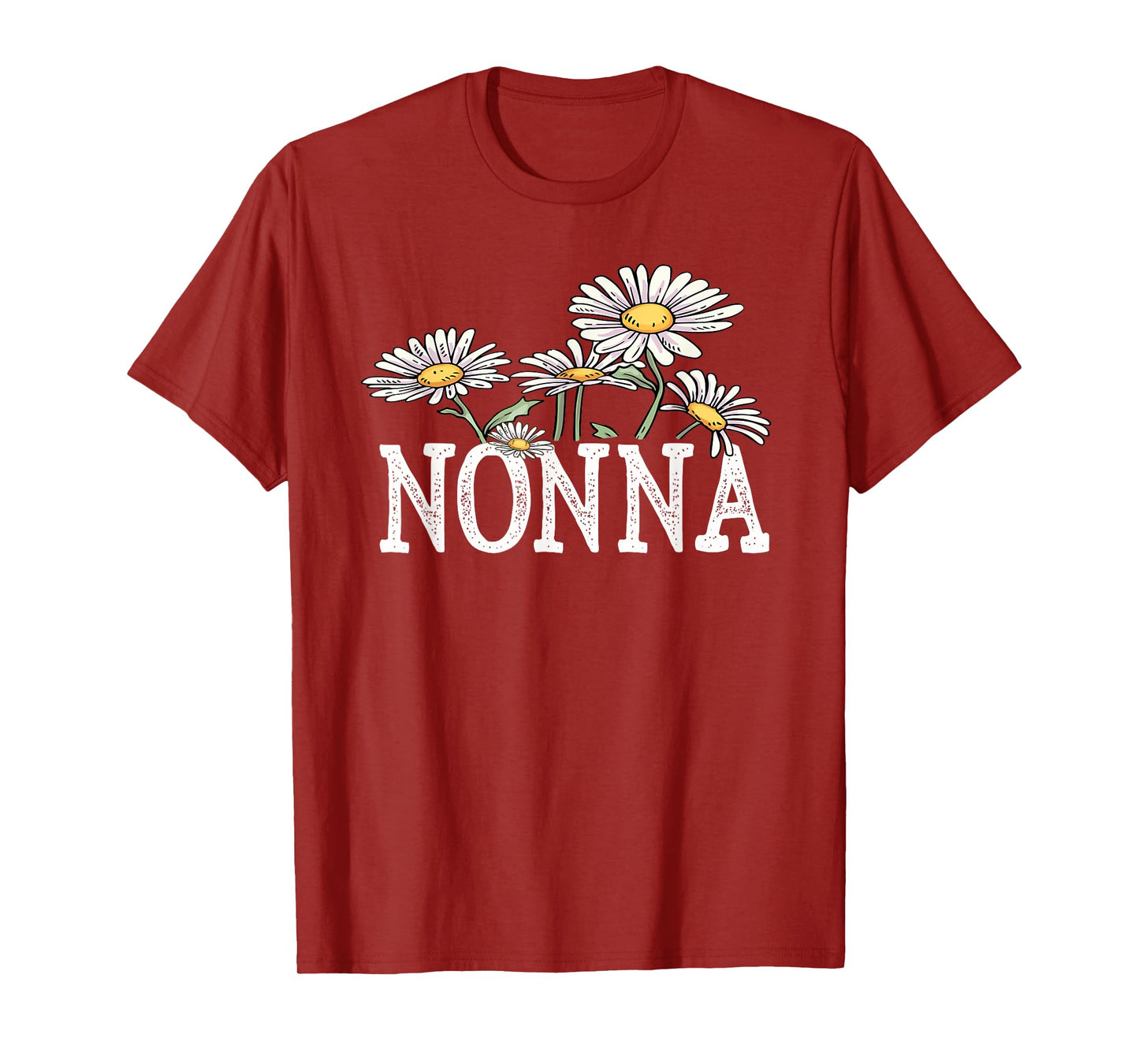 Nonna Floral Chamomile Design Mother's Day Gifts Nonna T-Shirt