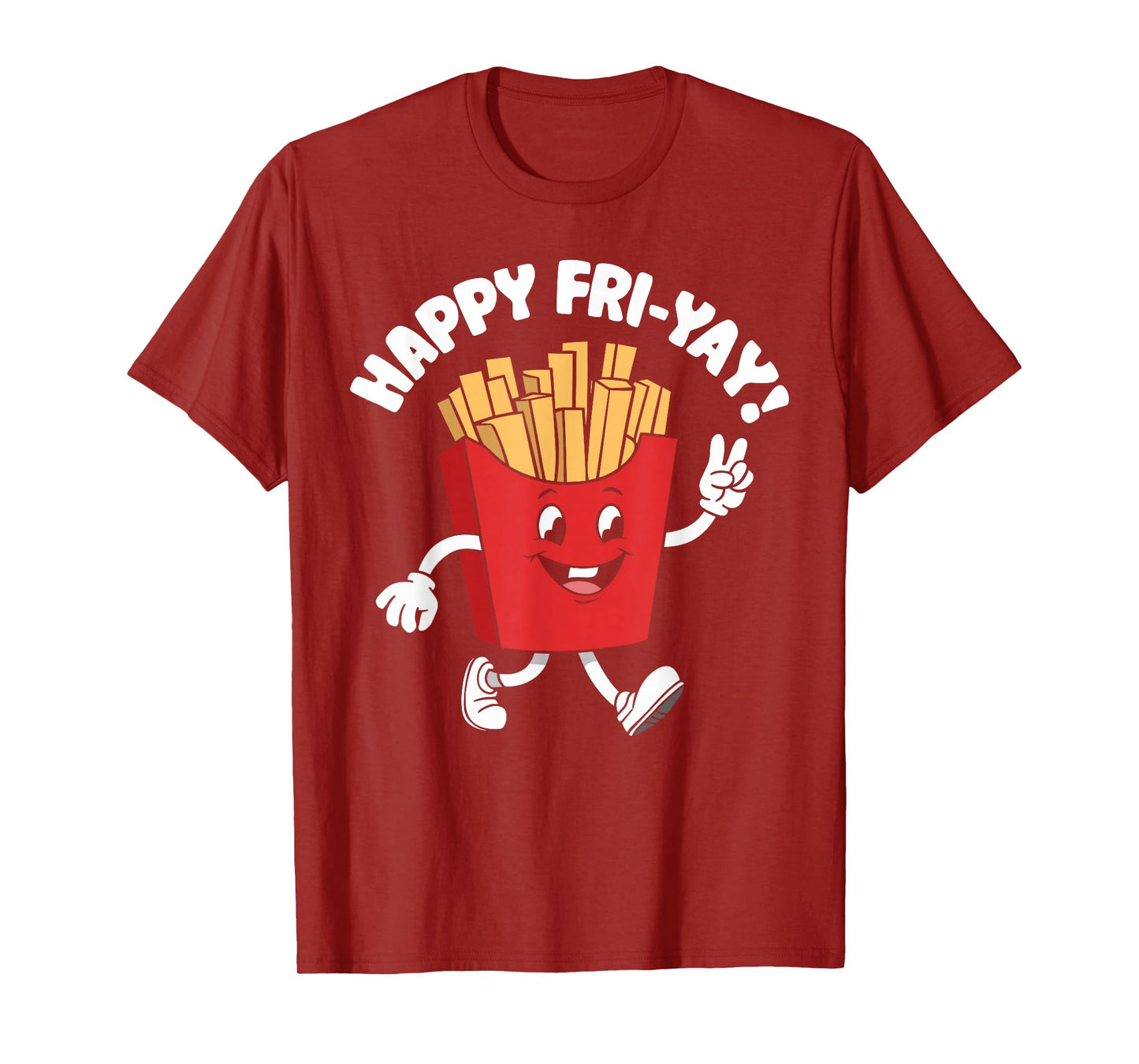 Happy Fri-Yay Funny Teachers Weekend Day of the Week Teacher T-Shirt