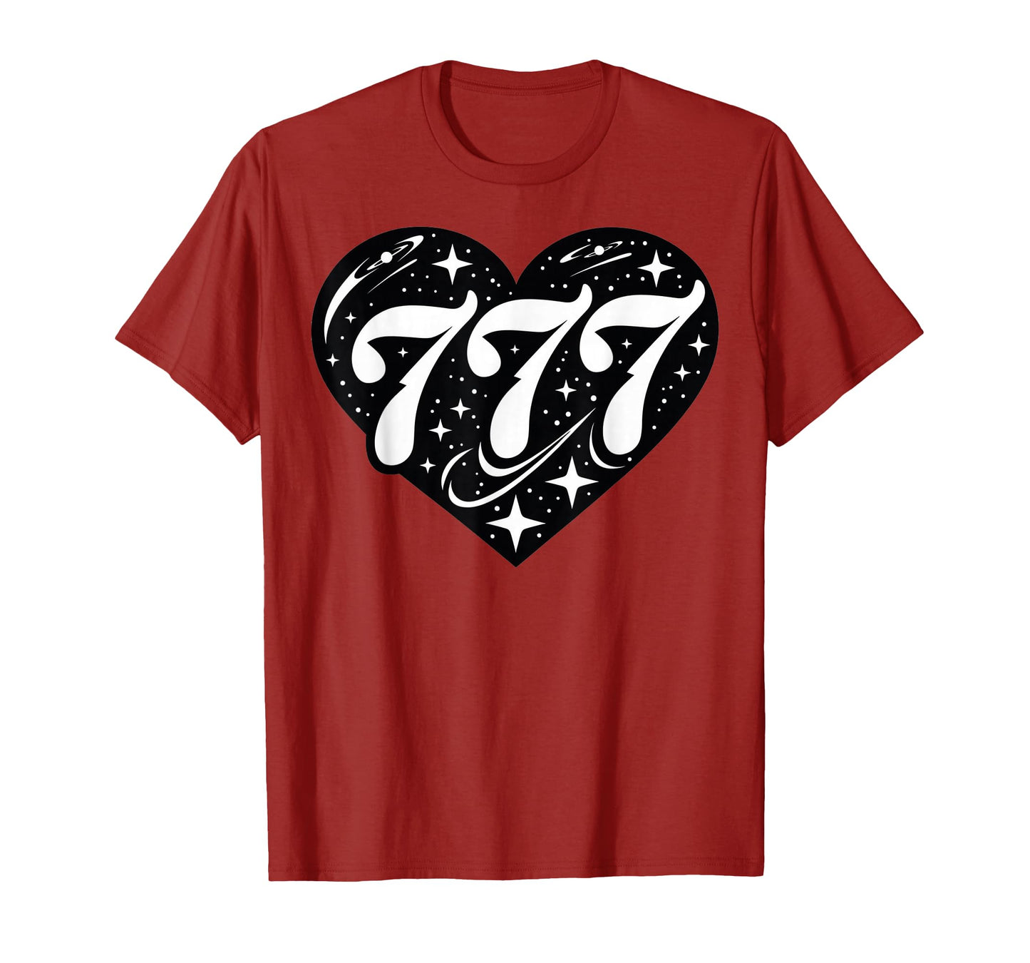 777 Numerology - Spiritual Personal Number 777 Angel Number T-Shirt