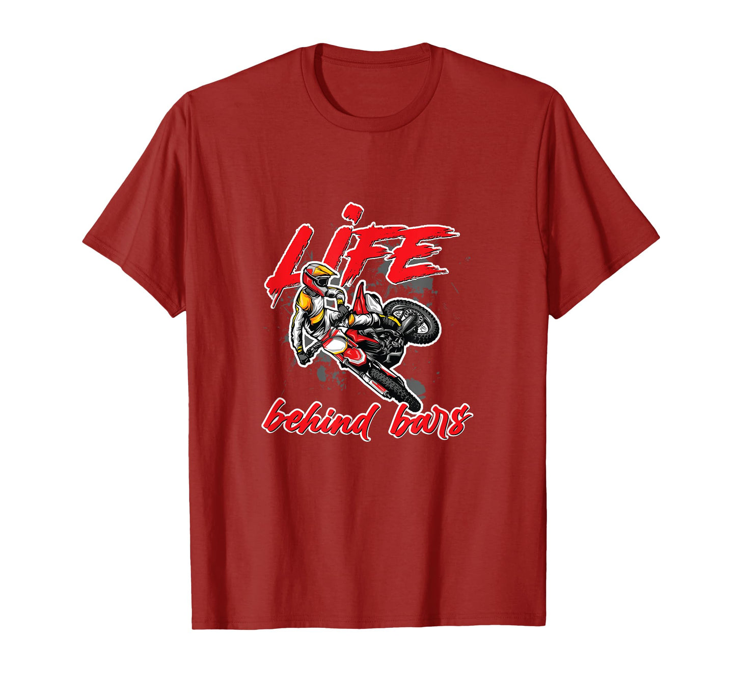 Life behind bars Dirtbike Motocross T-Shirt