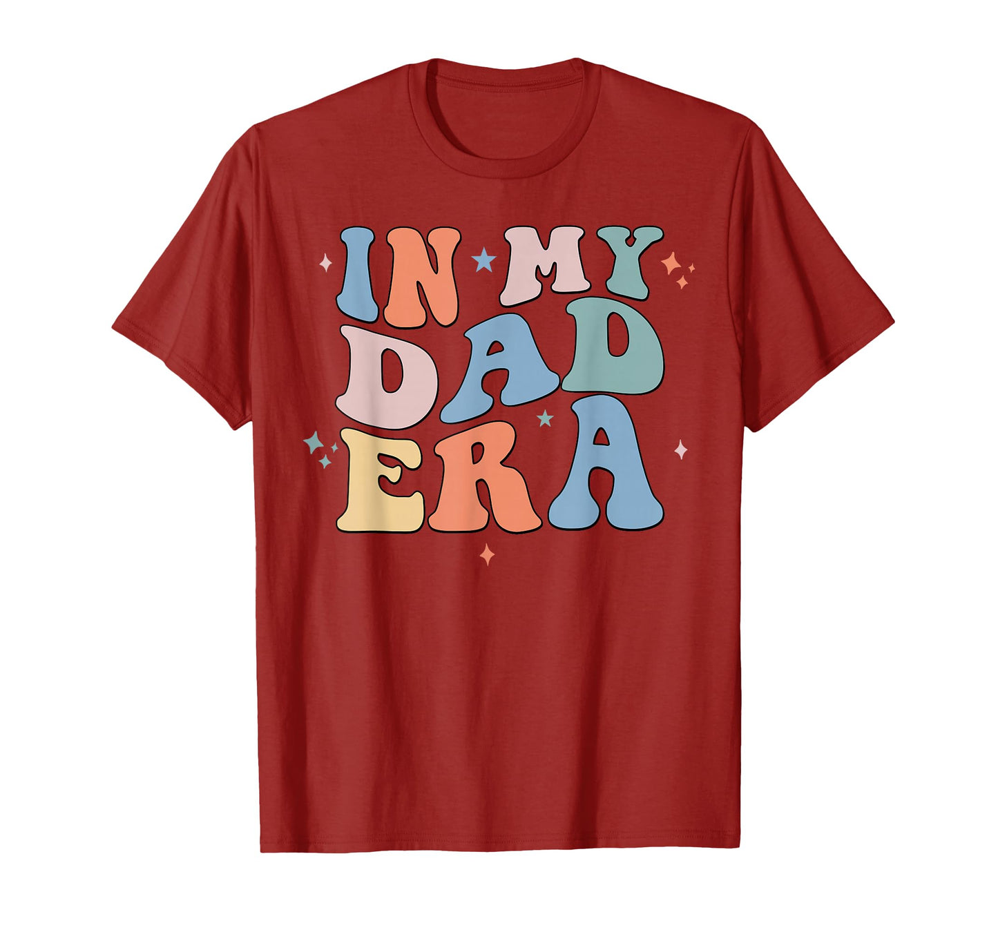 In My Dad Era Retro Groovy Father's Day T-Shirt