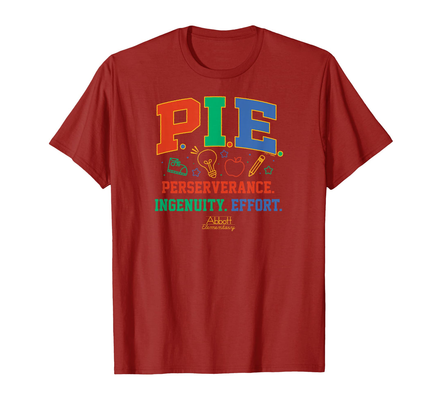 Abbott Elementary - Janine PIE Perseverance Ingenuity Effort T-Shirt
