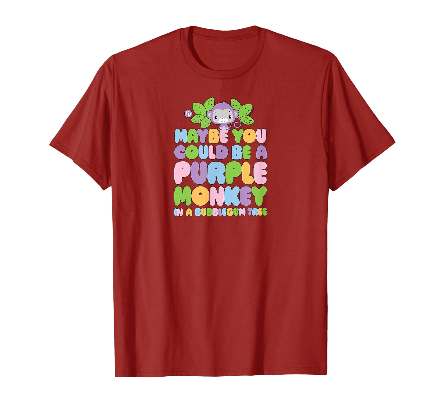 Fisher-Price Purple Monkey and Bubblegum Tree Song T-Shirt