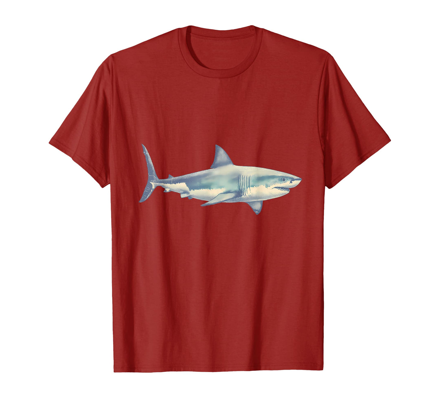 Shark Marine Biology Animal Artwork Sea Ocean Sharks Lover T-Shirt