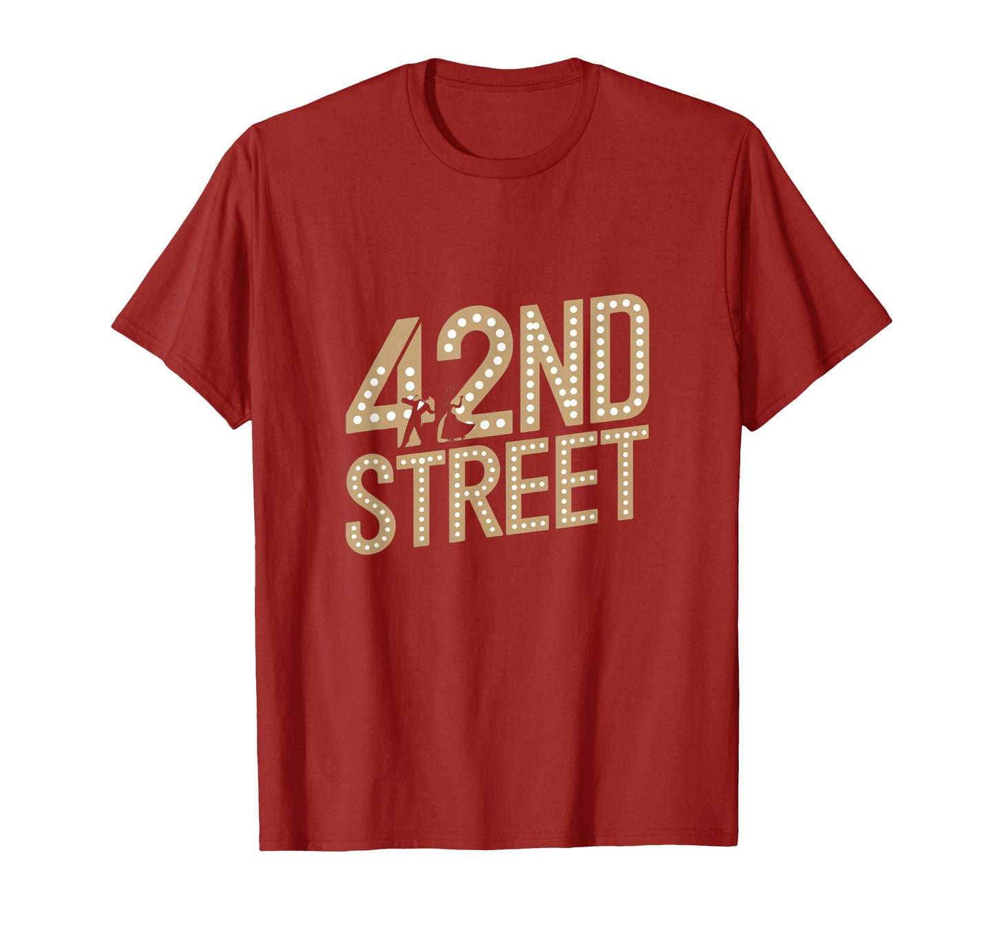 42nd Street Retro Musical Theater Classic Broadway Theatre T-Shirt