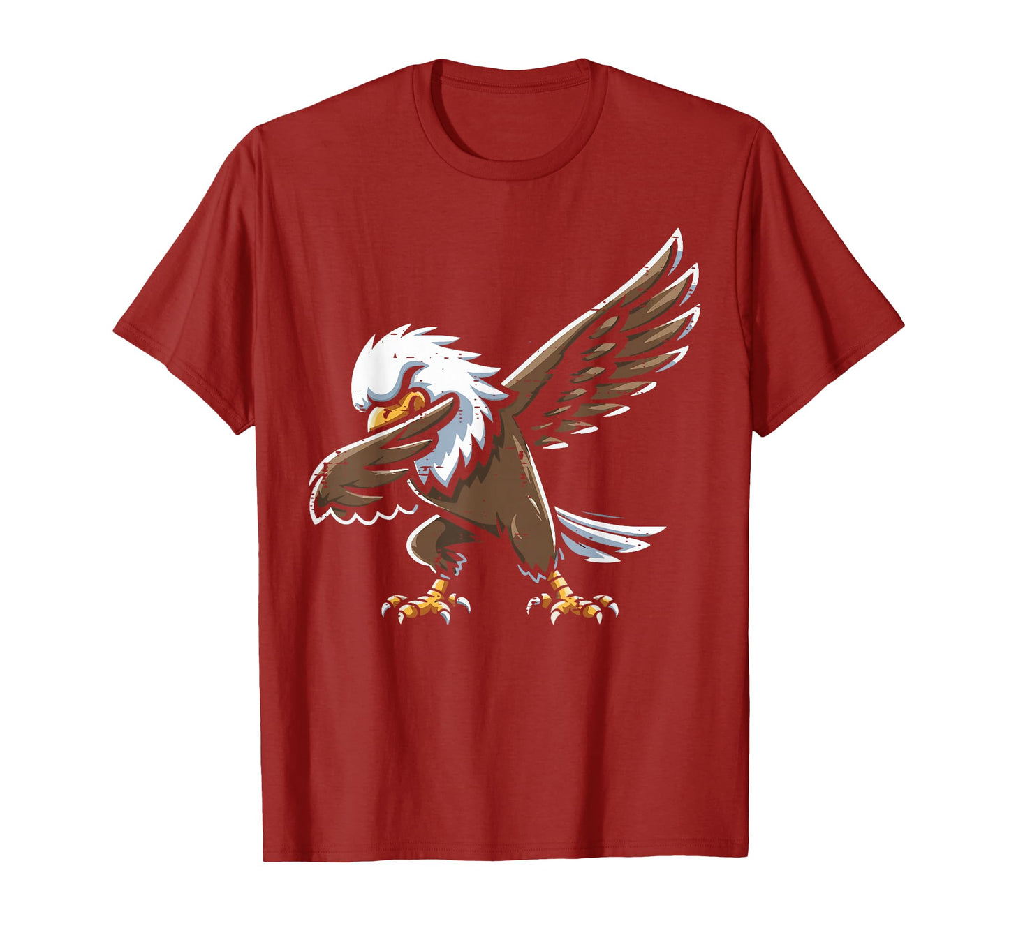 Dabbing Bald Eagle Funny Dance Wildlife Boys Kids Men Women T-Shirt
