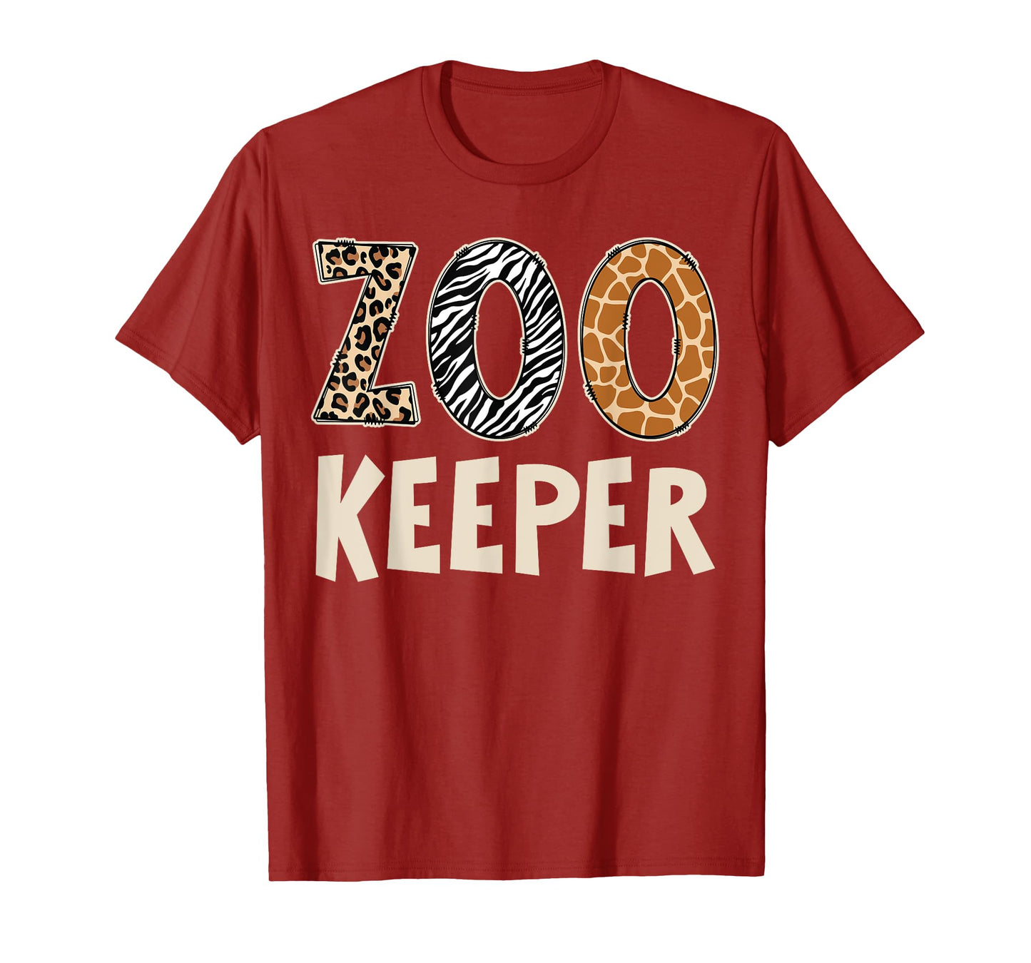 Zookeeper Zoo Keeper Costume Adult Animals Wildlife Safari T-Shirt