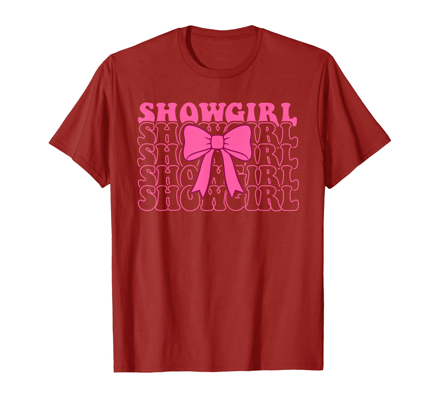 Show Girl Era Coquette Bow Graphic Outfit for Women Girls T-Shirt