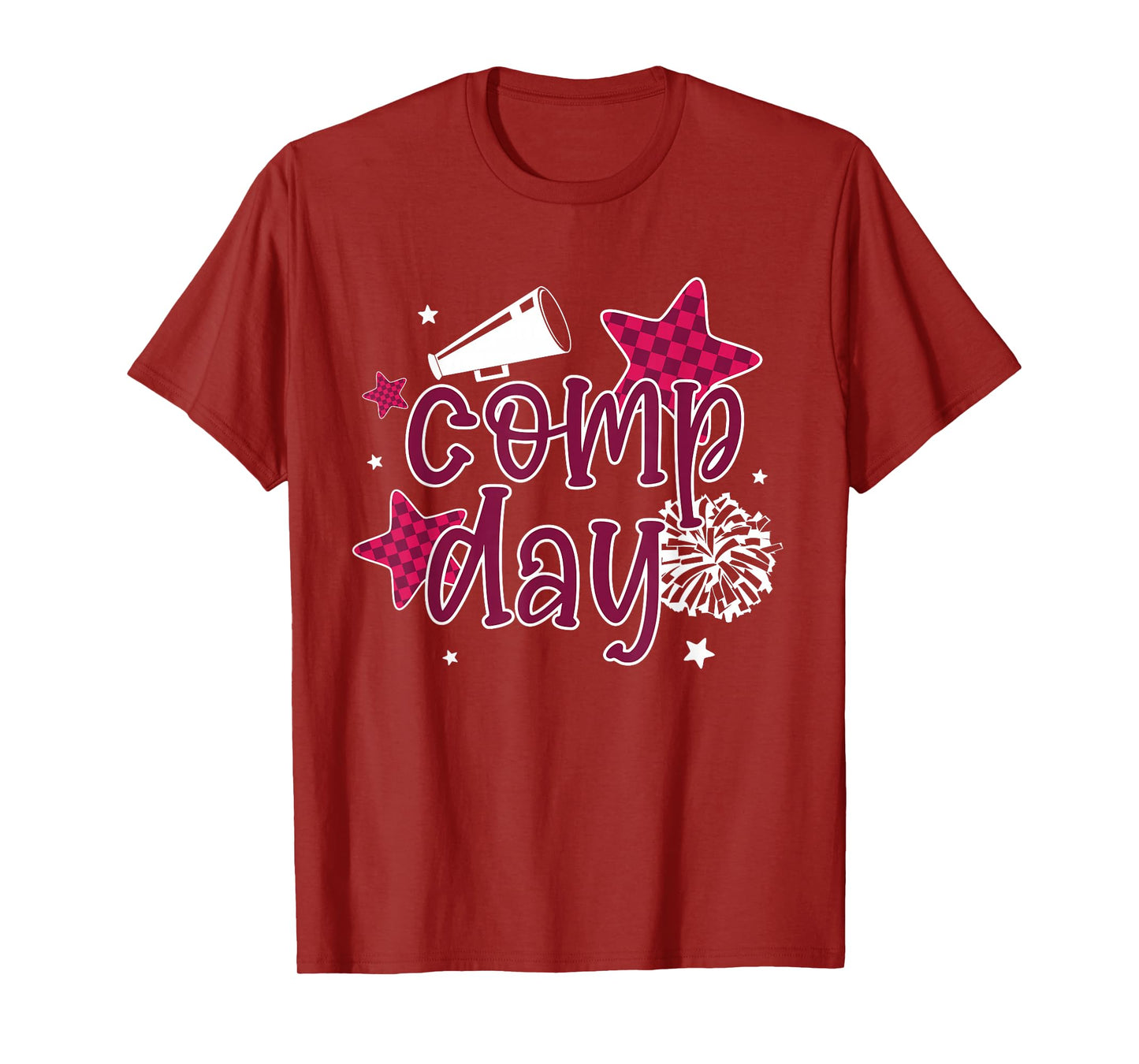 Cheer Comp Day Cheerleading Competition Day Cheerleader T-Shirt