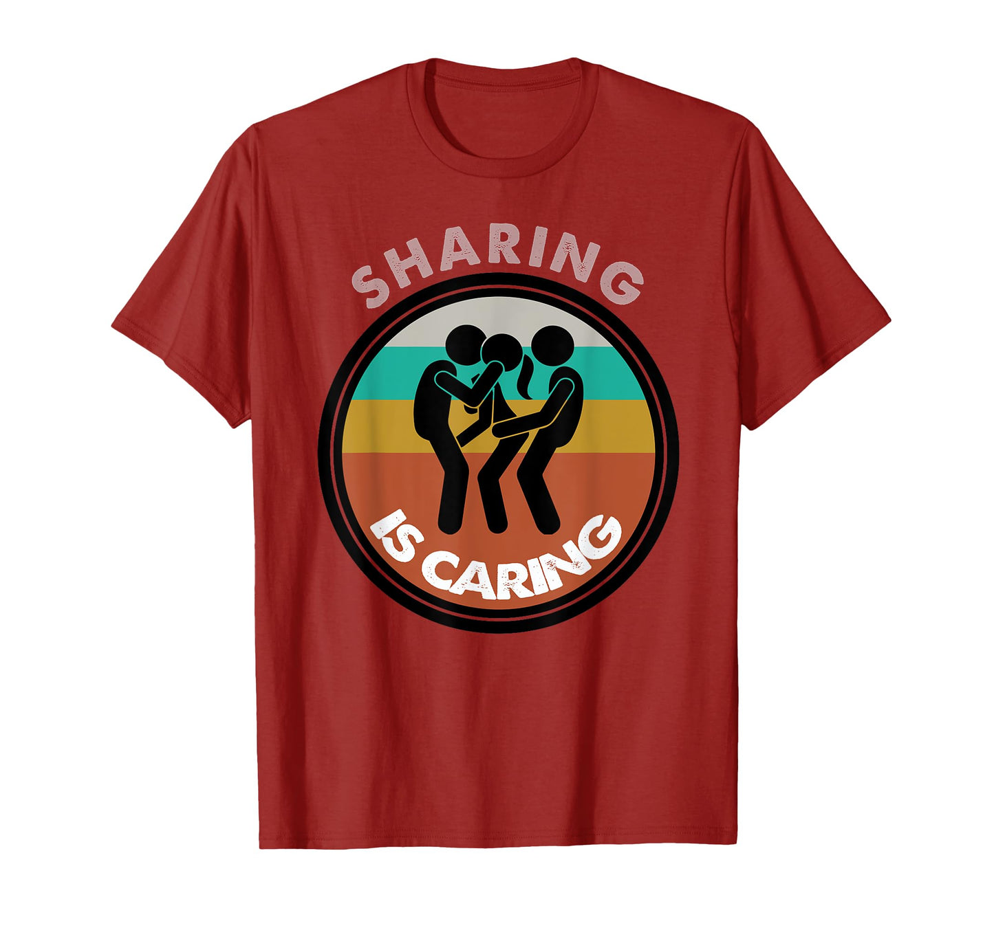 Sharing is Caring, Swingers Wear, Swinger Club Wear T-Shirt