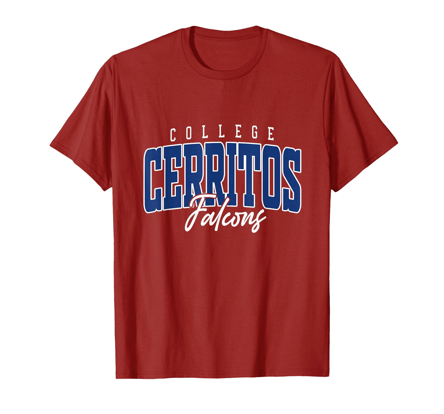 Retro Cerritos Arch Athletic Vintage Tee for Men Women T-Shirt