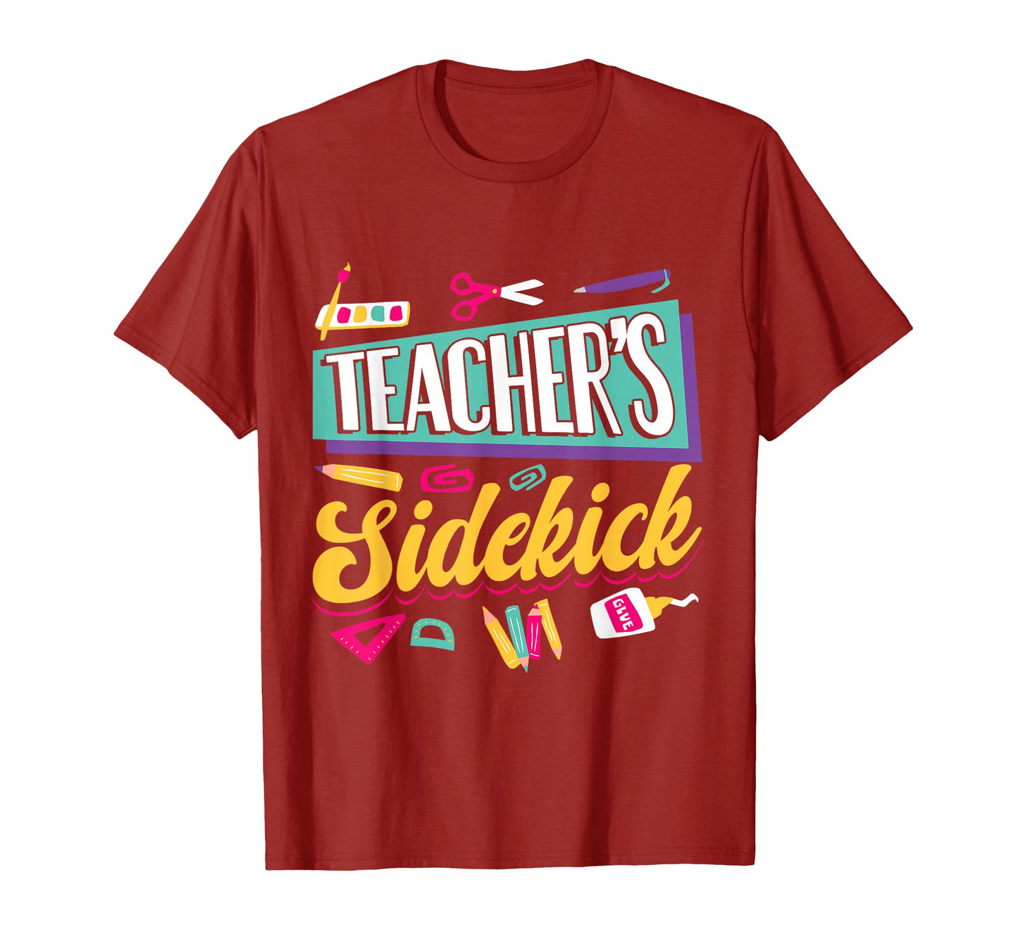 Teacher's Sidekick Teacher Assisting Teaching Assistant T-Shirt