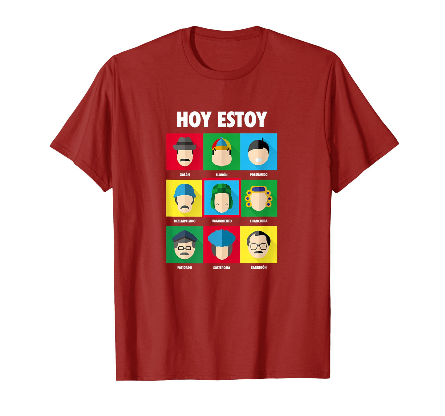 El Chavo - Colorful Desings for Kids, Teen, Women & Men T-Shirt