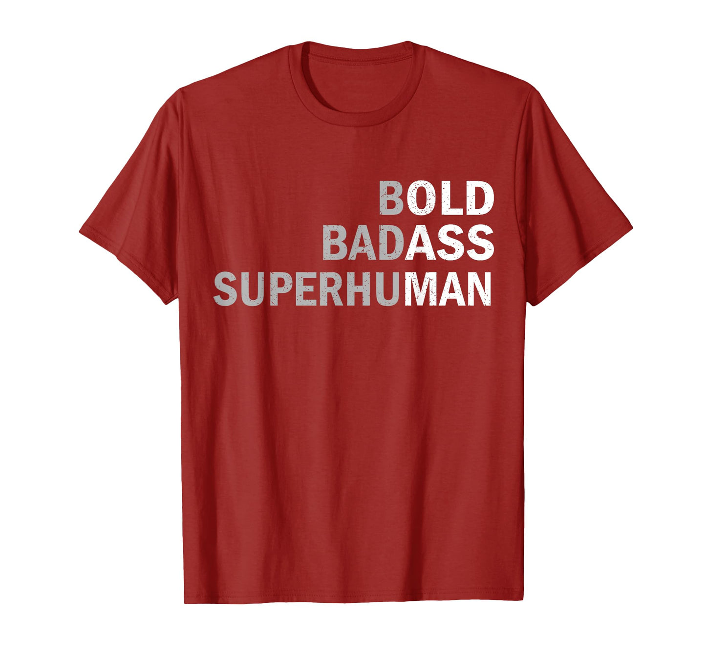 Bold, Badass Superhuman Funny Sarcastic Old Man Father's Day T-Shirt